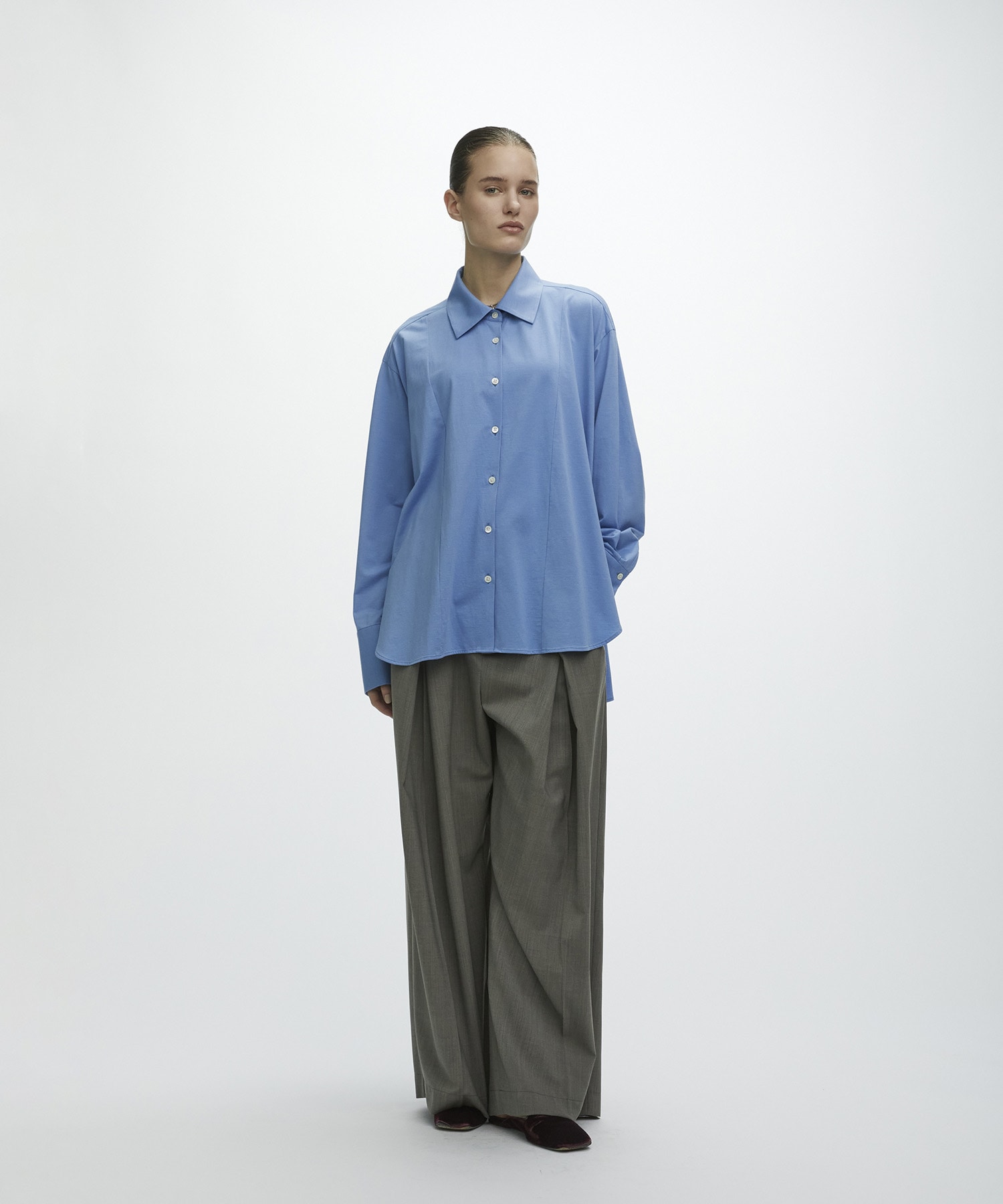 KANEMASA Silk Shirt CITY TOKYO