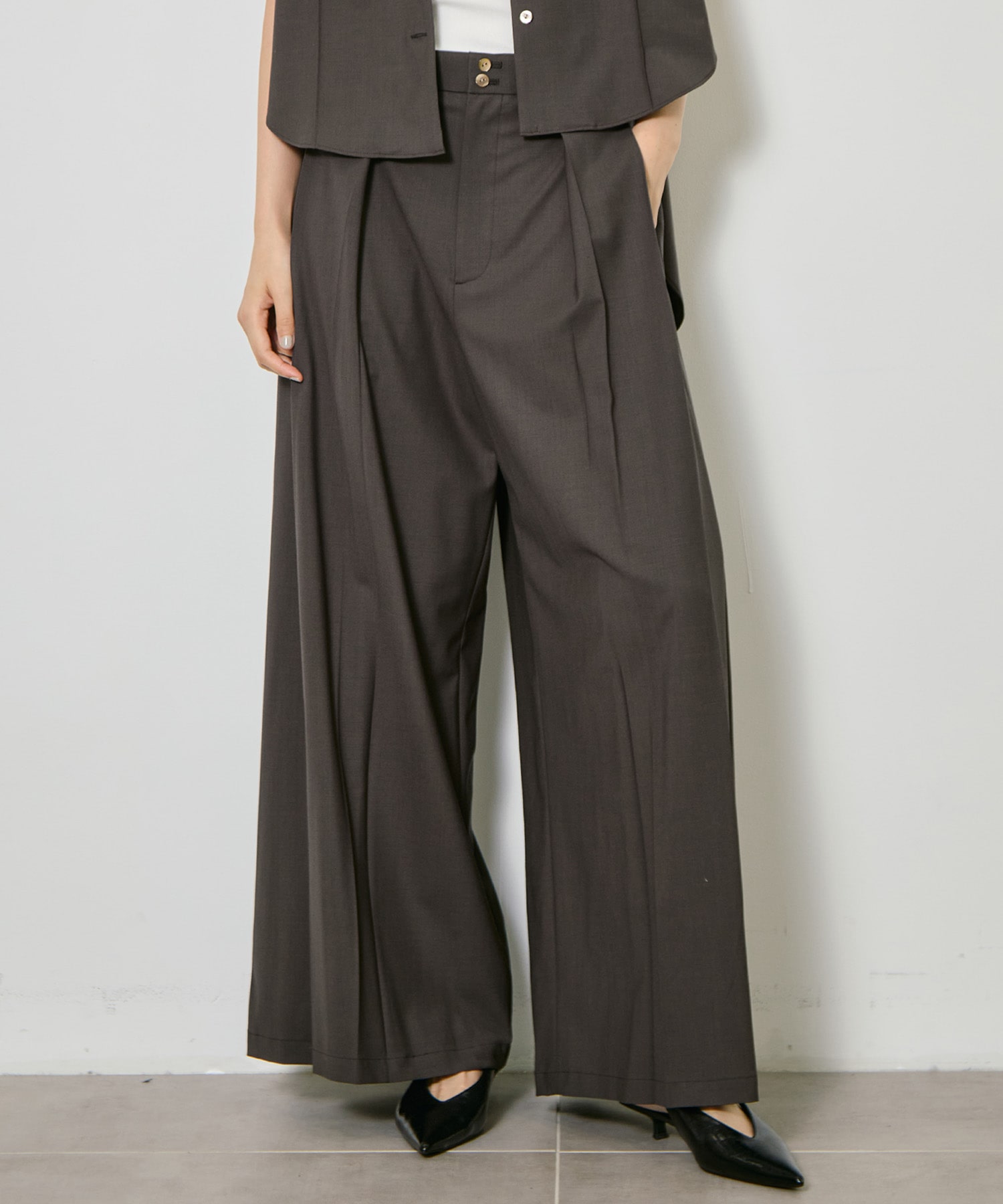Super120 Tropical Trousers CITY TOKYO