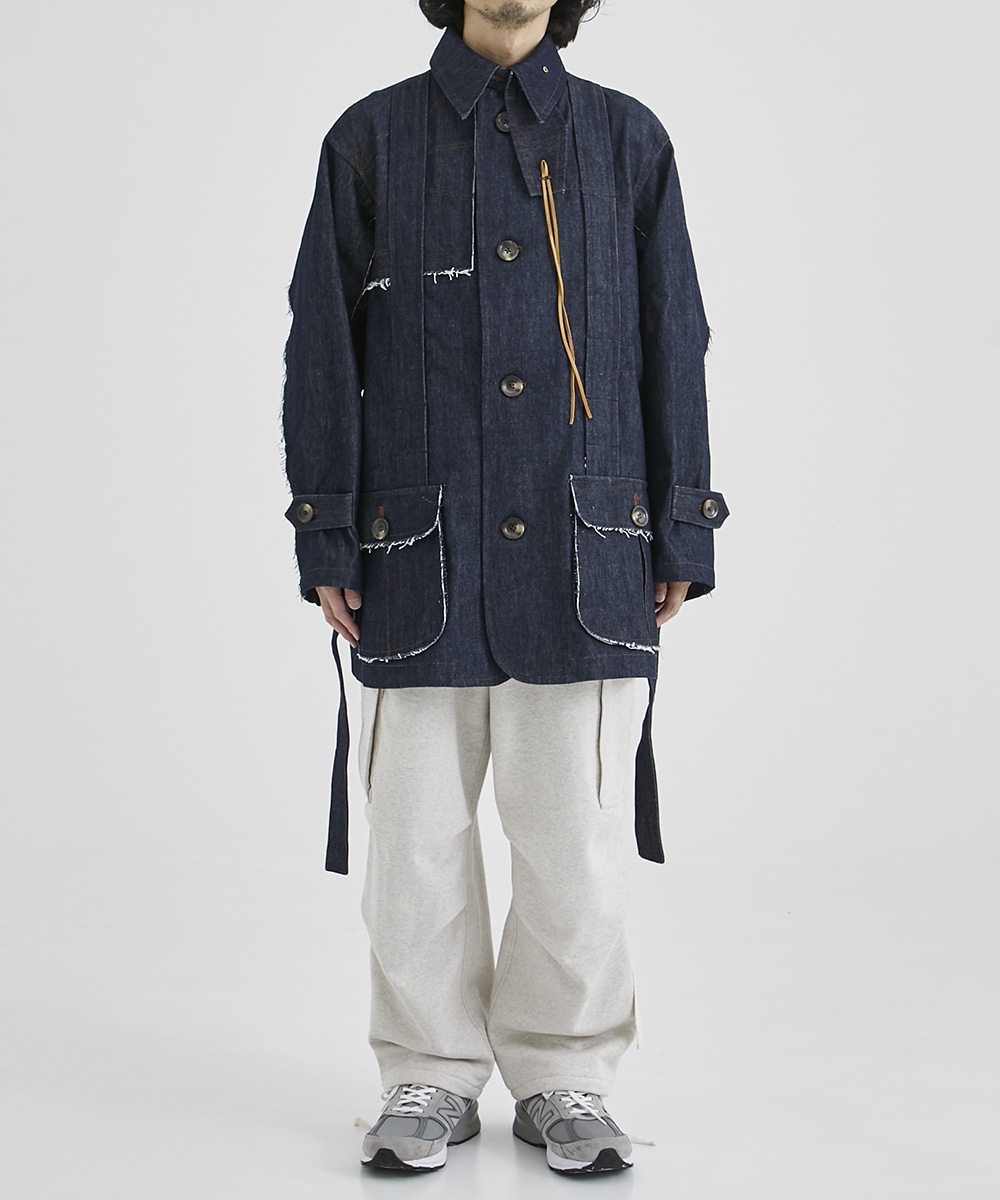 KHOKI Norfolk jacket coat実際の写真追加しました - Gジャン/デニム 