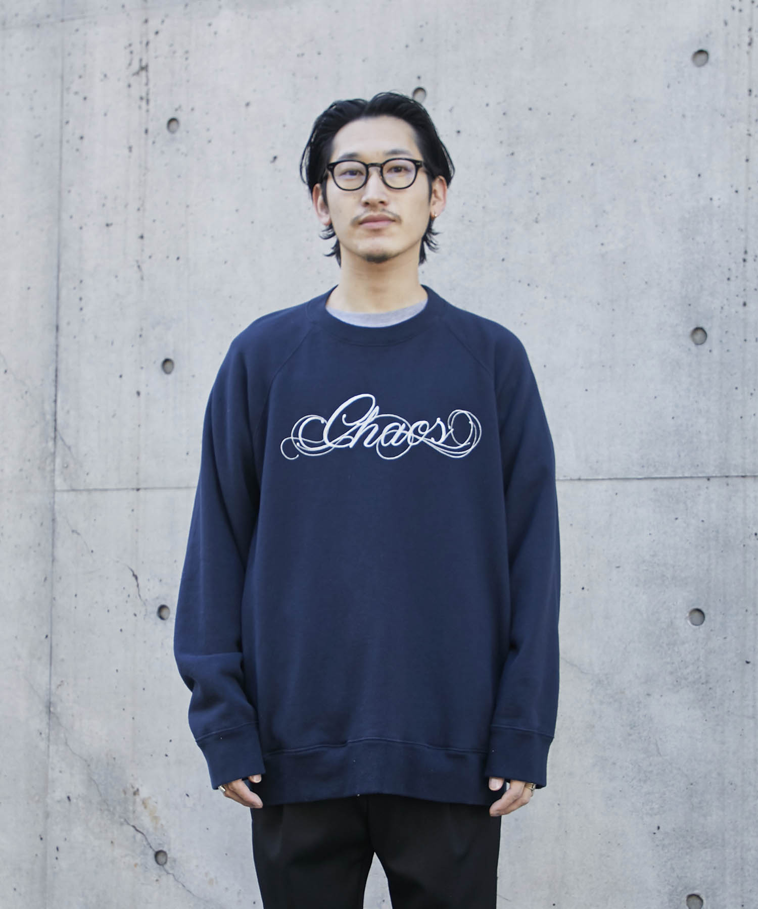 UC2B9810-2 SWEAT PO CHAOS(2 NAVY): UNDERCOVER: MEN｜THE TOKYO