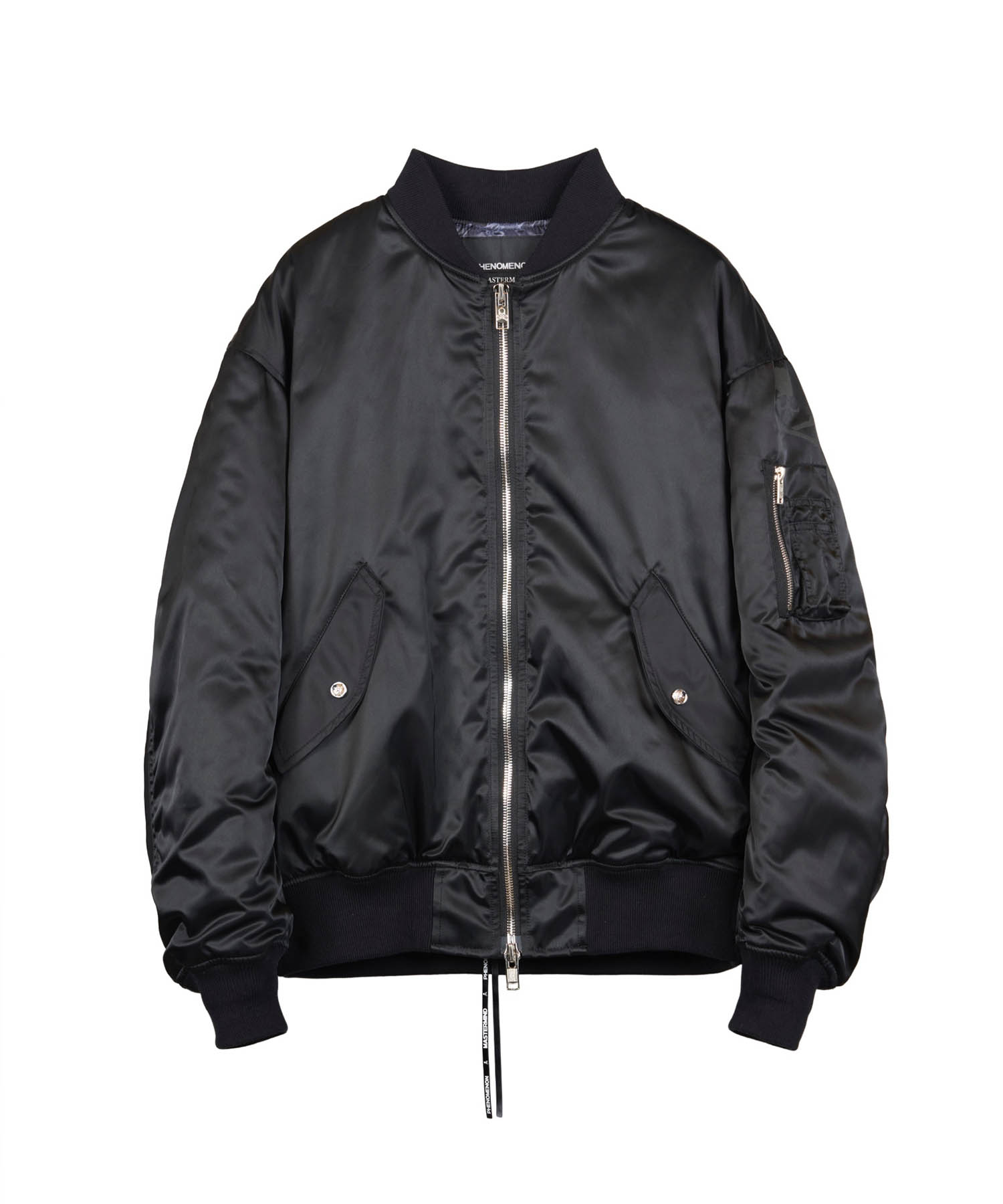 CROSS LOOP MA-1(S BLACK): PHENOMENON × MASTERMIND WORLD: MEN｜THE