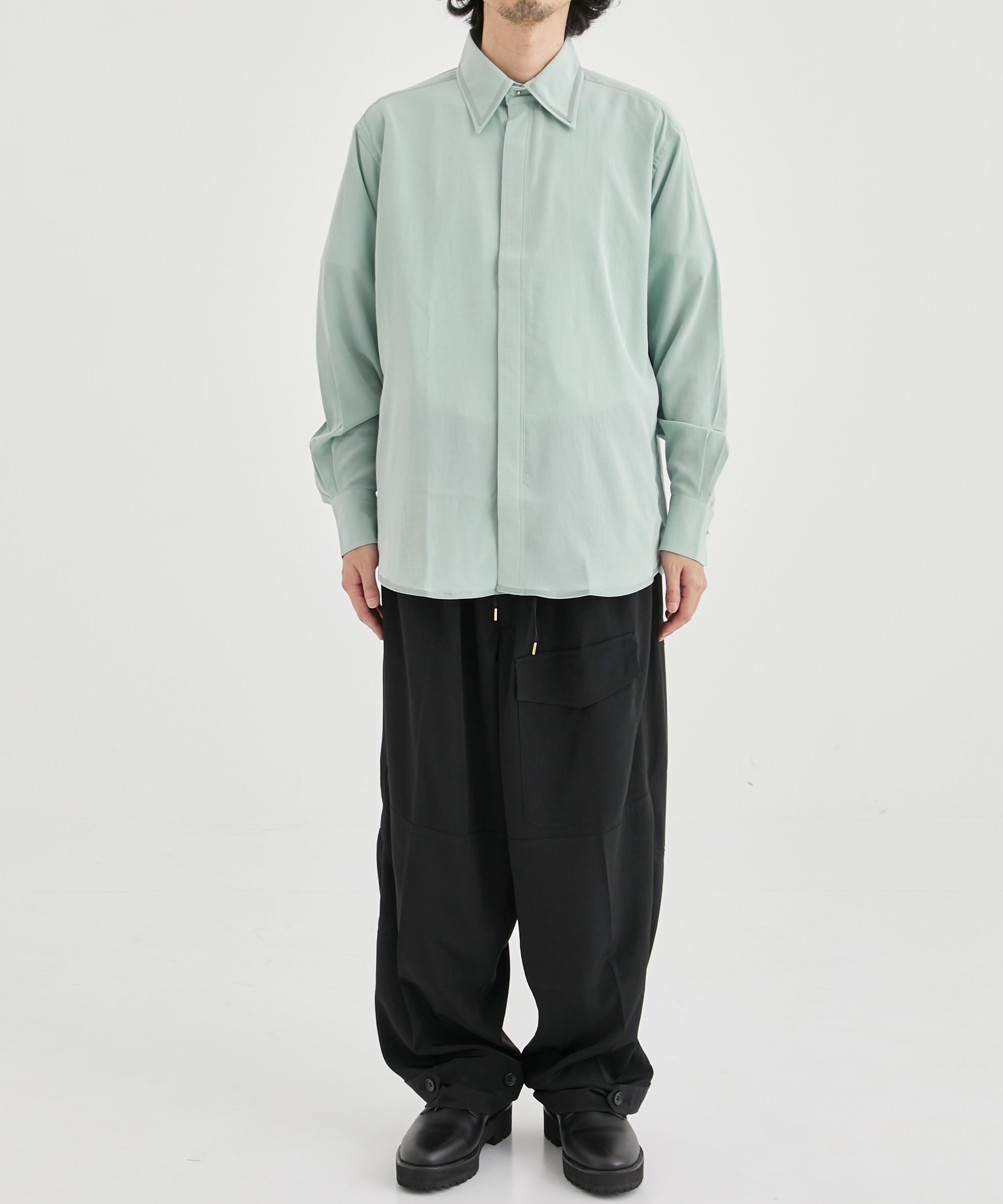 EX.FRAME FLY FRONT SHIRT(3 MINT): RAINMAKER: MENS｜THE TOKYO 