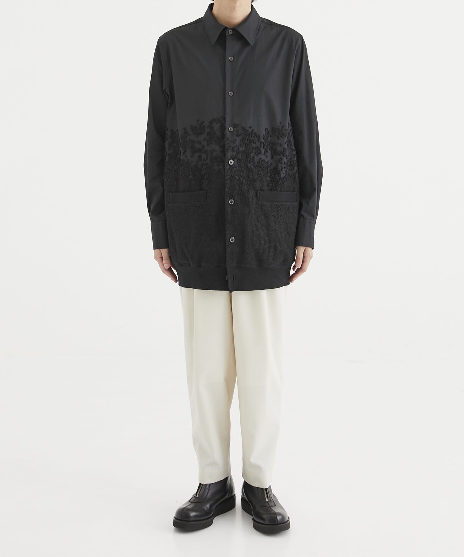 SHIRTS→KNIT CARDIGAN(1 BLACK): TAAKK: MEN｜THE TOKYO ONLINE STORE