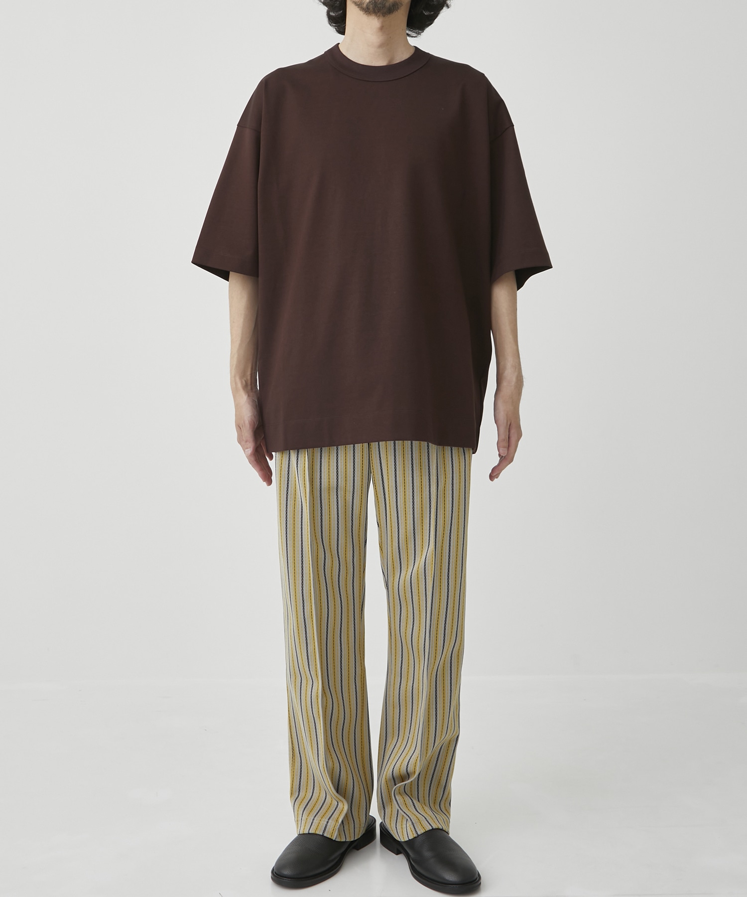 バンザイコシフリ NEEDLES／Track Pant-Poly Jq. Stripe - パンツ