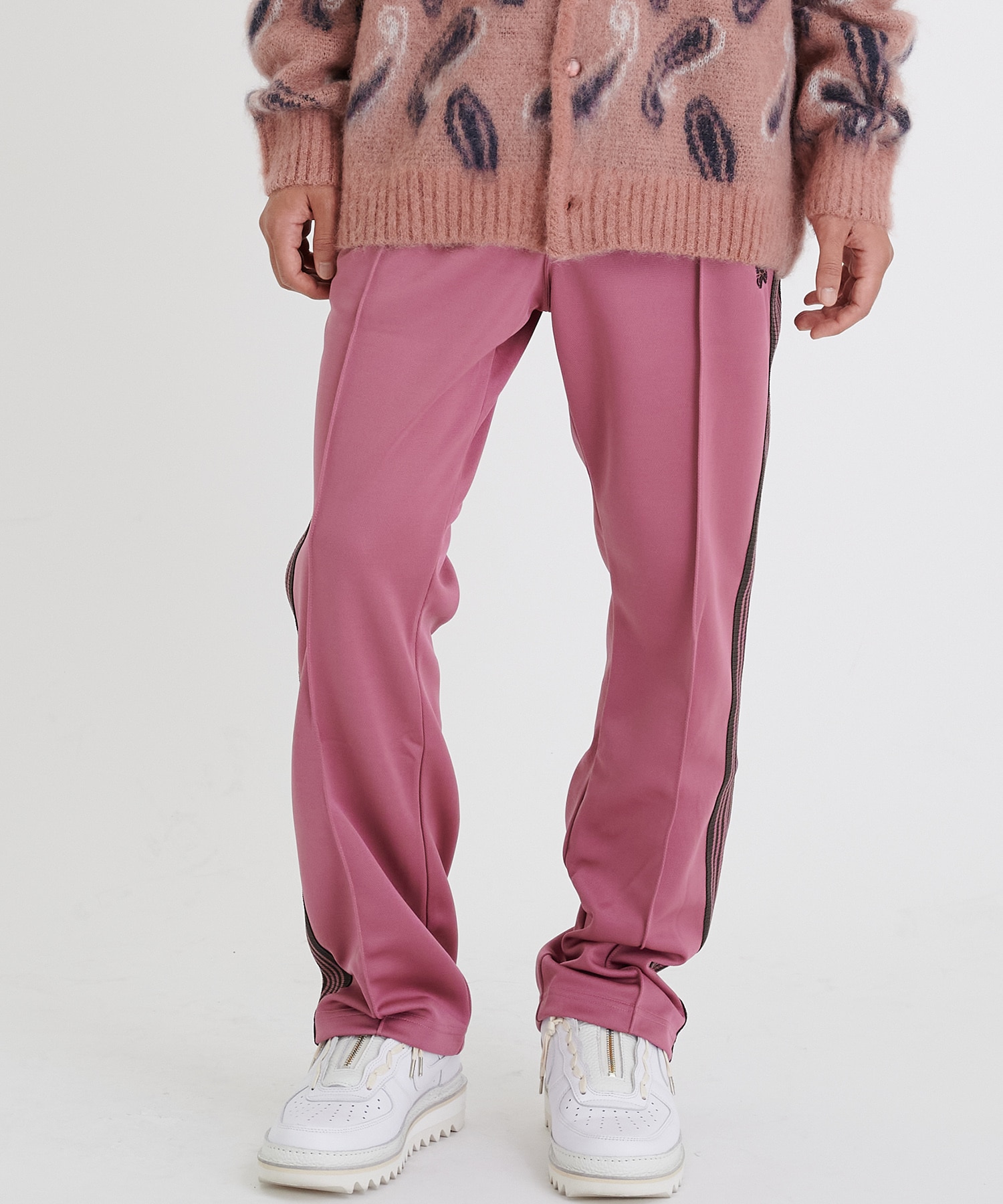 Track Pant - Poly Smooth(XS PINK): NEEDLES: MEN｜THE TOKYO ONLINE