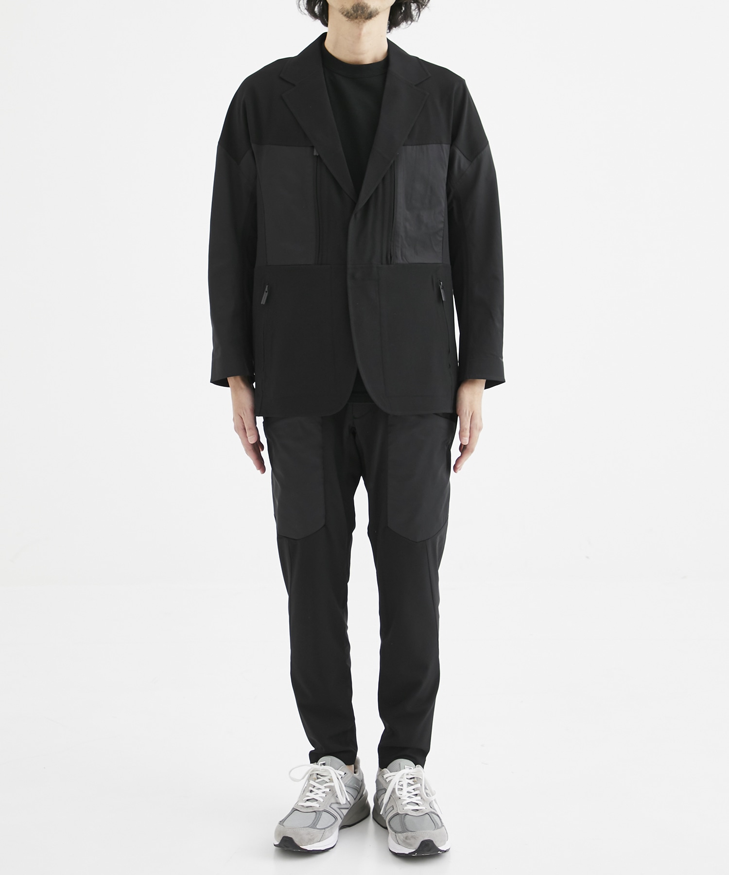 EX. STRETCHED HYBRID JOGGER PANTS White Mountaineering