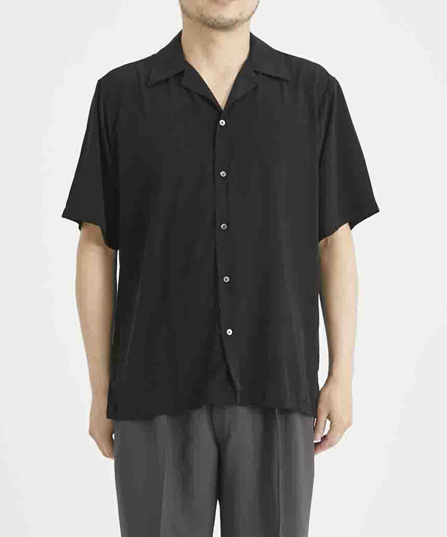 OPEN COLLAR S/S SHIRT RAINMAKER