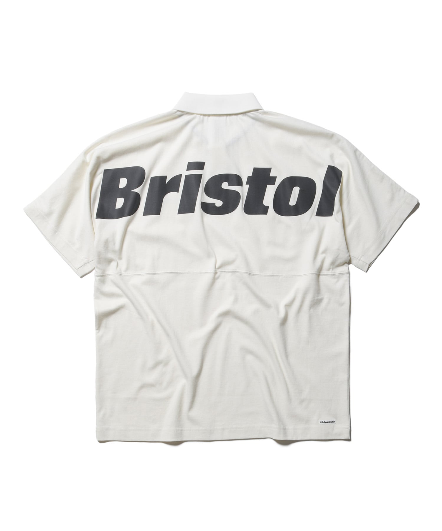 BIG LOGO WIDE POLO G(S OFF WHITE): F.C.Real Bristol: MEN｜THE ...