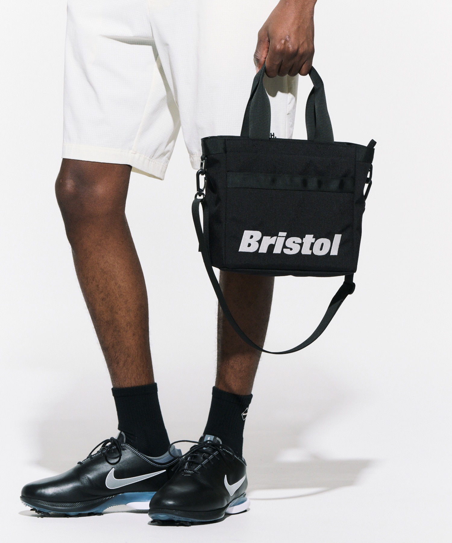 F.C.Real Bristol SMALL TOTE BAG BLACK - バッグ