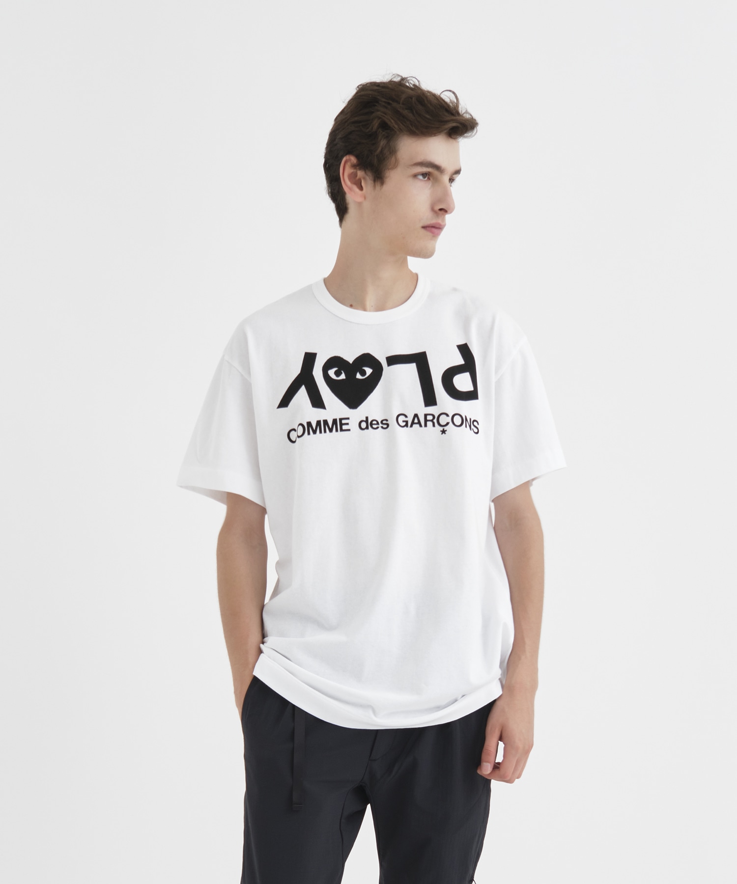 AZ-T068-051 PLAY T-SHIRT PLAY LOGO | PLAY Comme des Garcons