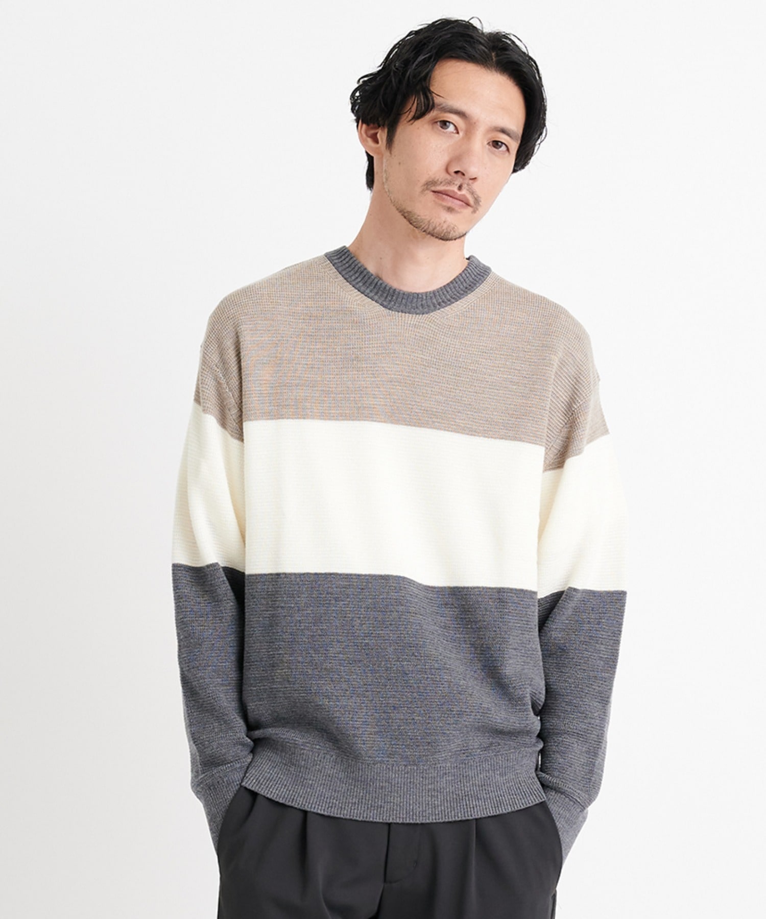 Multi Border Knit PO THE TOKYO