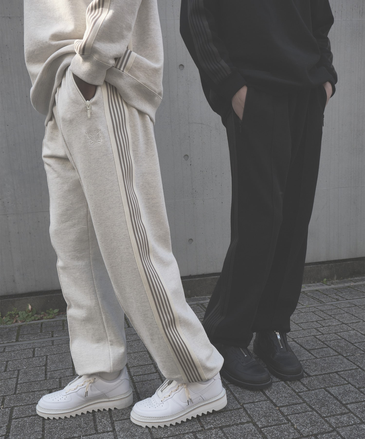 別注 Track Pant - Sweat With Drew Code NEEDLES