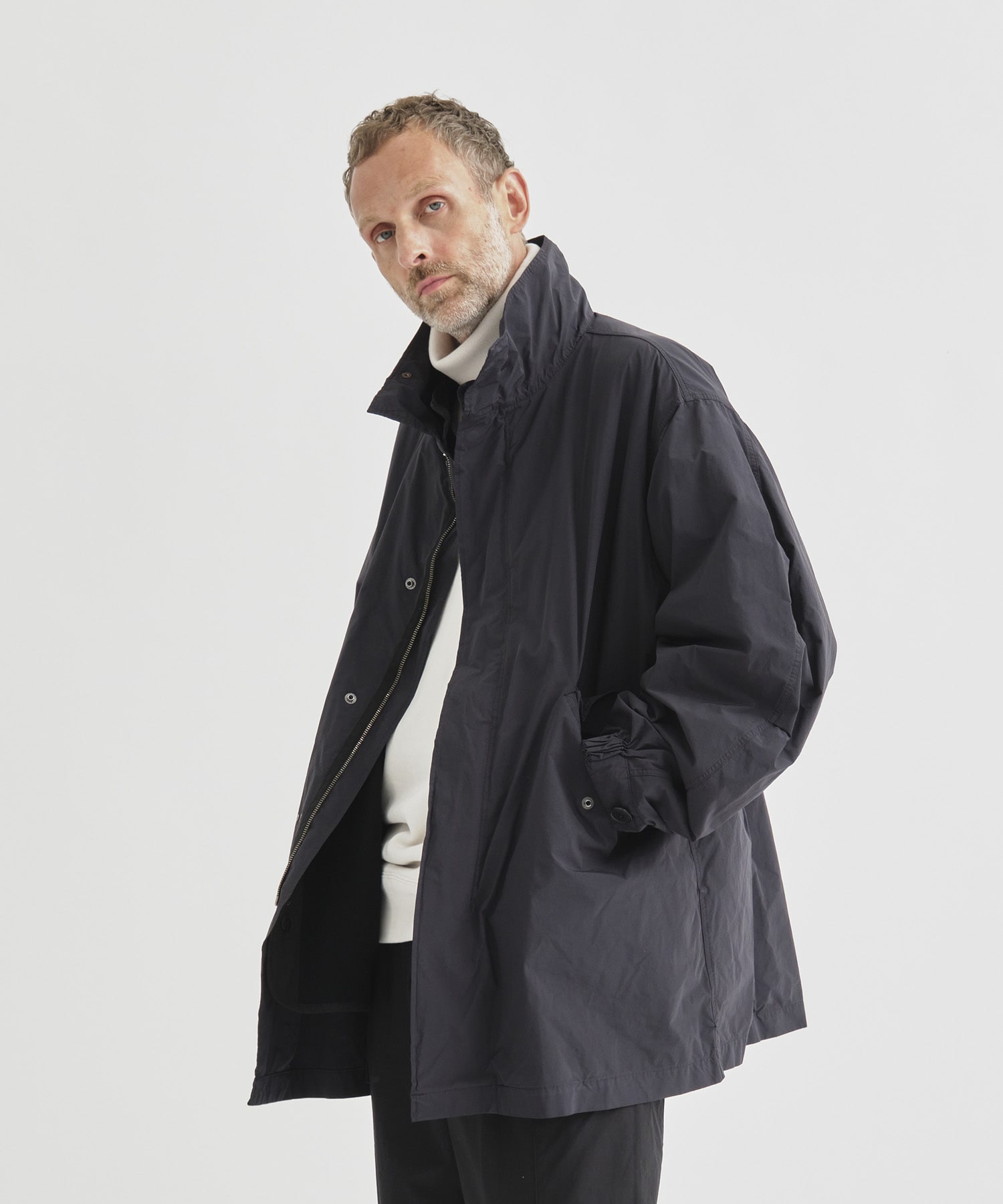 AIR VENTILE SHORT MODS COAT/AIR WEATHERSHORT MODS COAT ｜ ATON