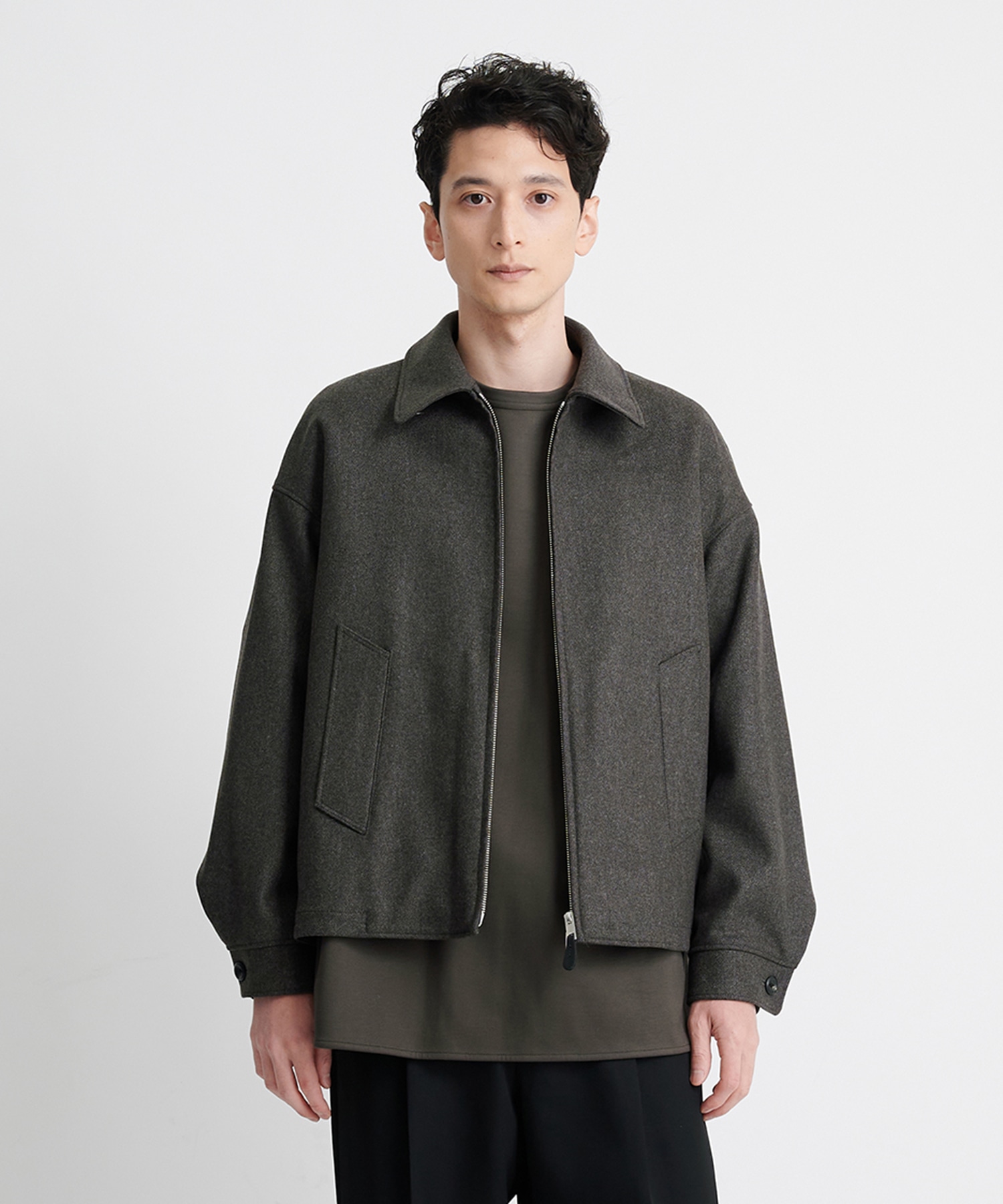 B/C HARRINGTON JACKET(46 GREY): THE RERACS: MEN｜THE TOKYO ONLINE