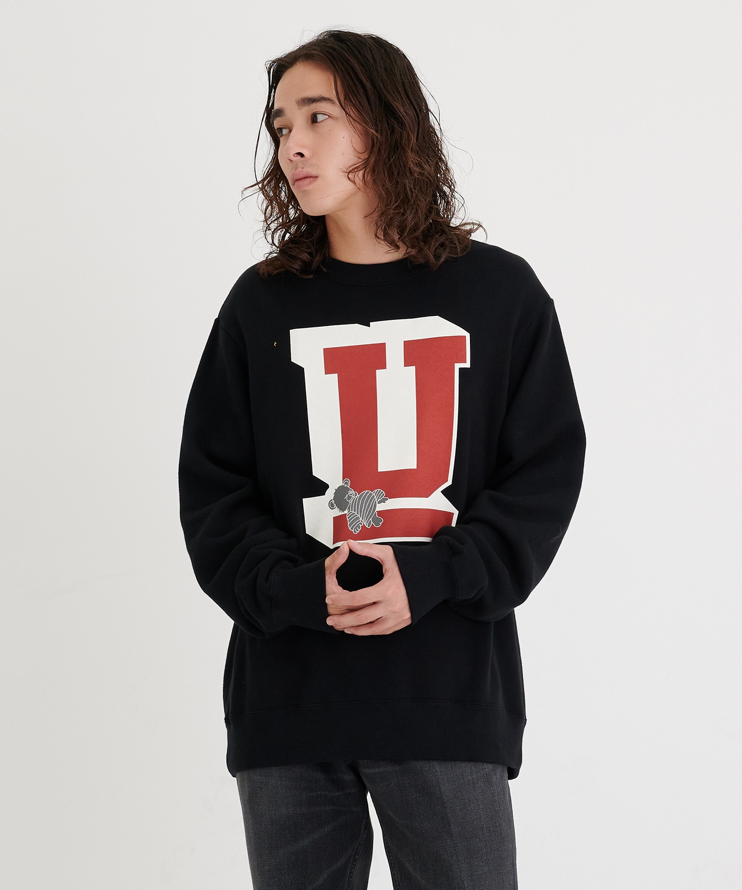 UC2C4891-3 SWEAT PO BEAR U ｜ UNDERCOVER