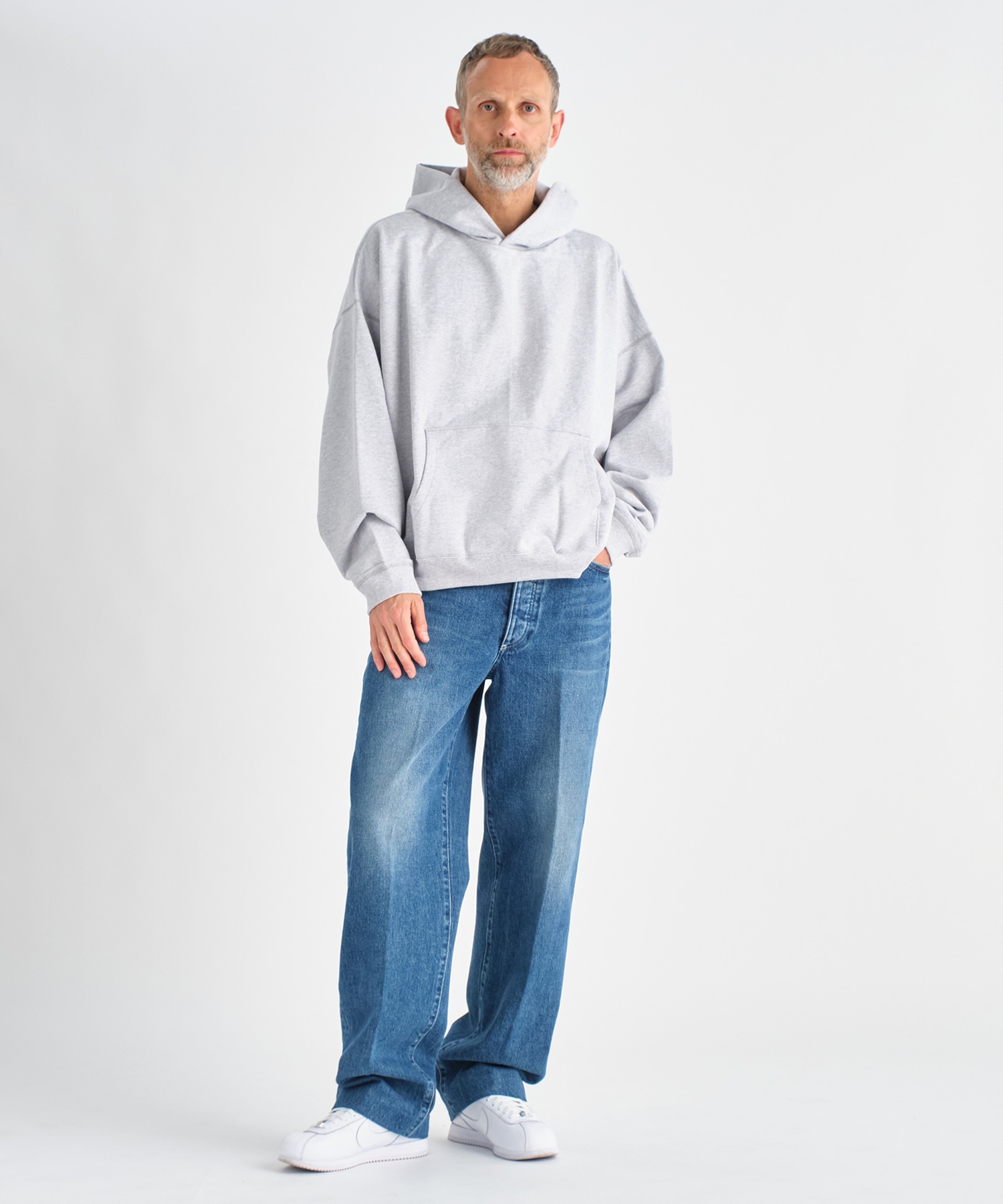 EX.ORGANIC COTTON HUGE PARKA SHORT MARKAWARE
