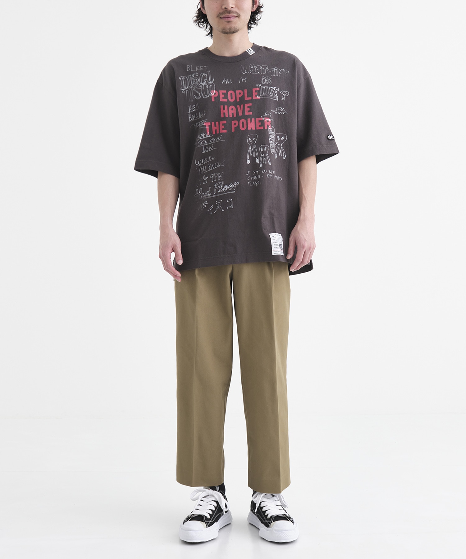 DISTRESSED TEE Maison MIHARA YASUHIRO