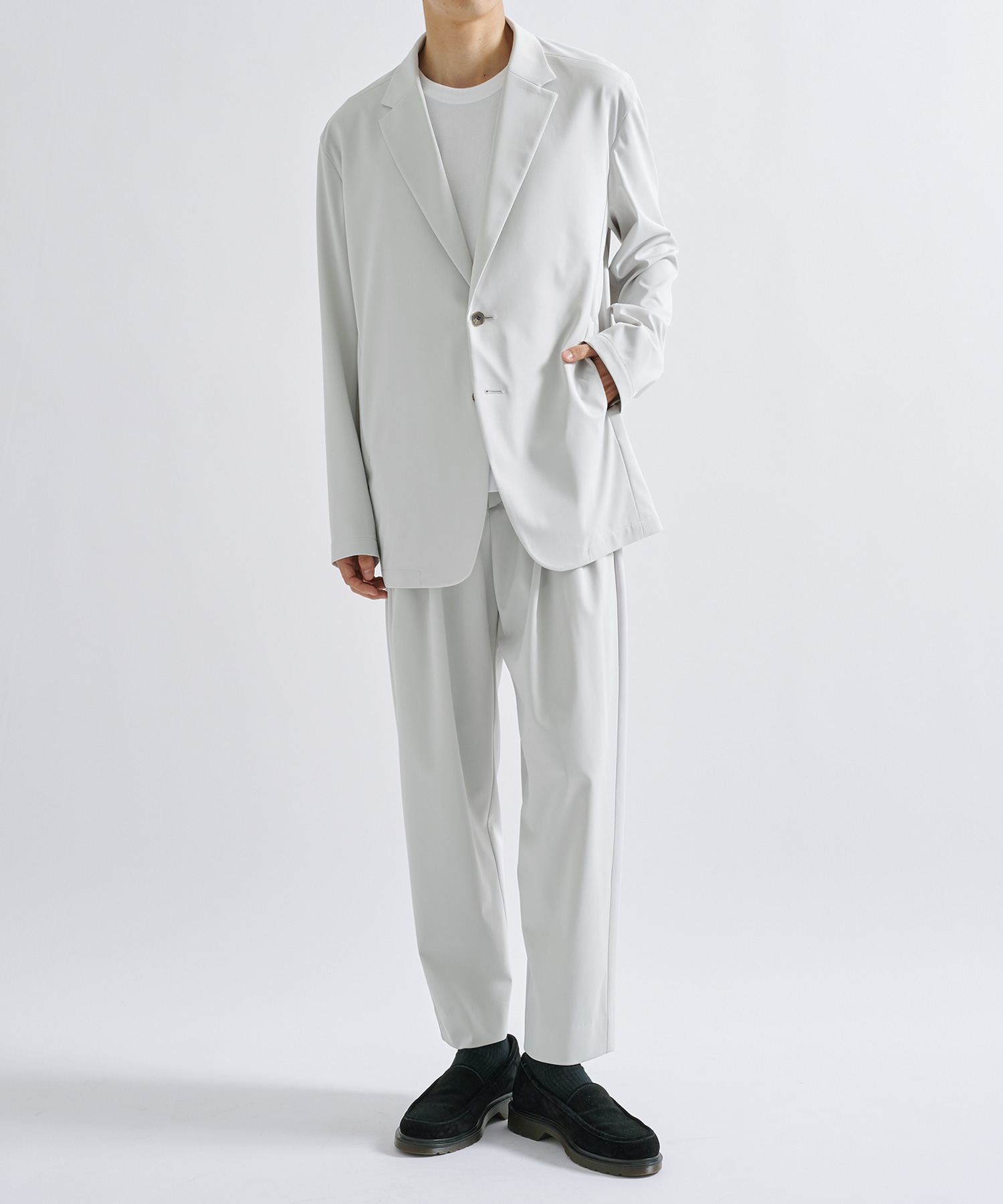 Ultra Light Washable High Function Jersey Wide Tapered Pants THE TOKYO