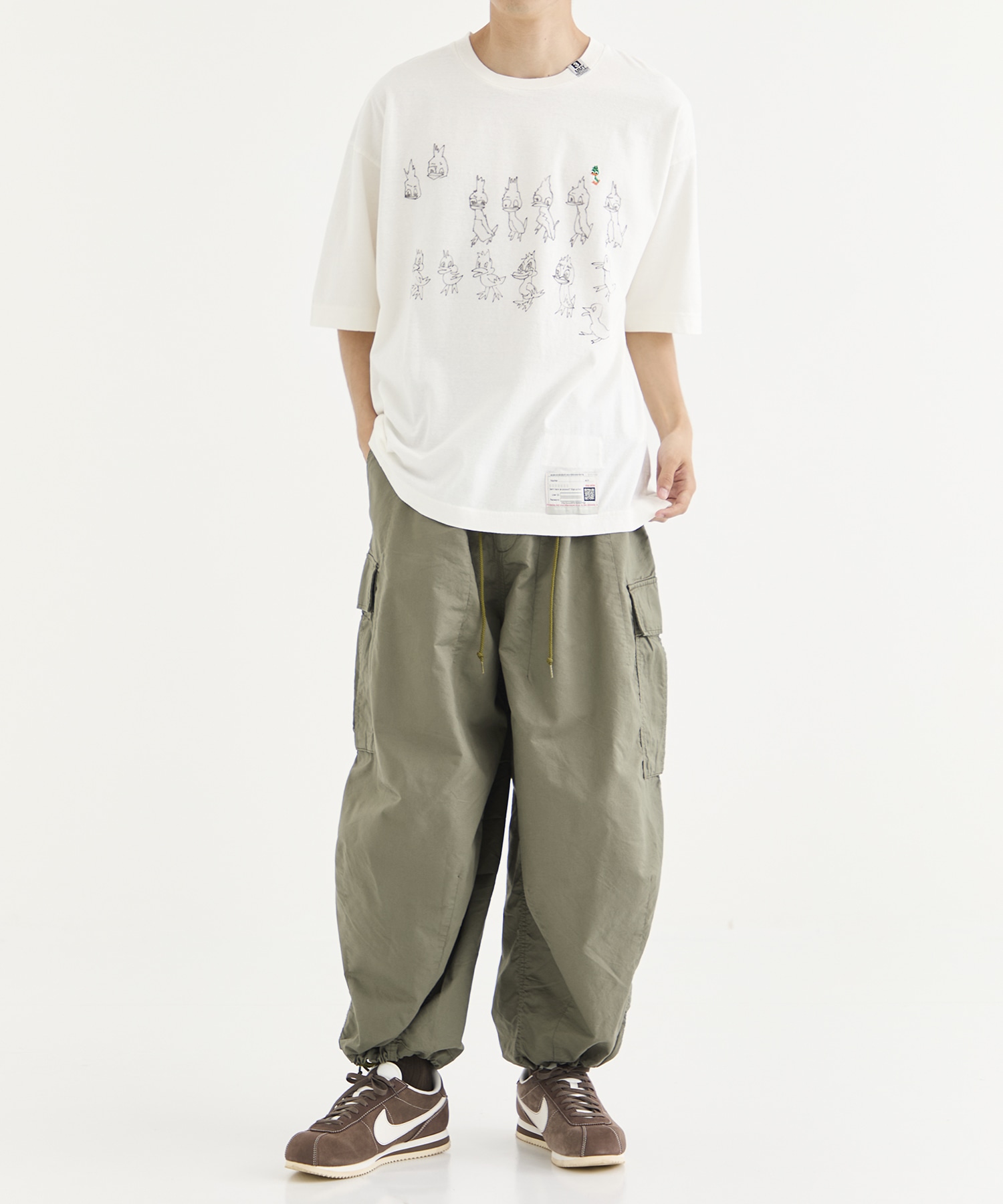 A13TS642 S/S TEE Maison MIHARA YASUHIRO