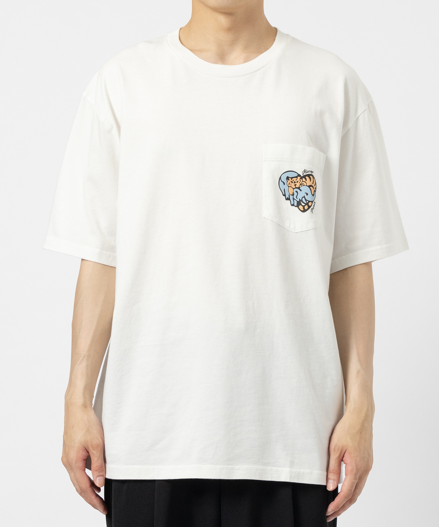 FE65TS2854SG CLASSIC POCKET T-SHIRT KENZO