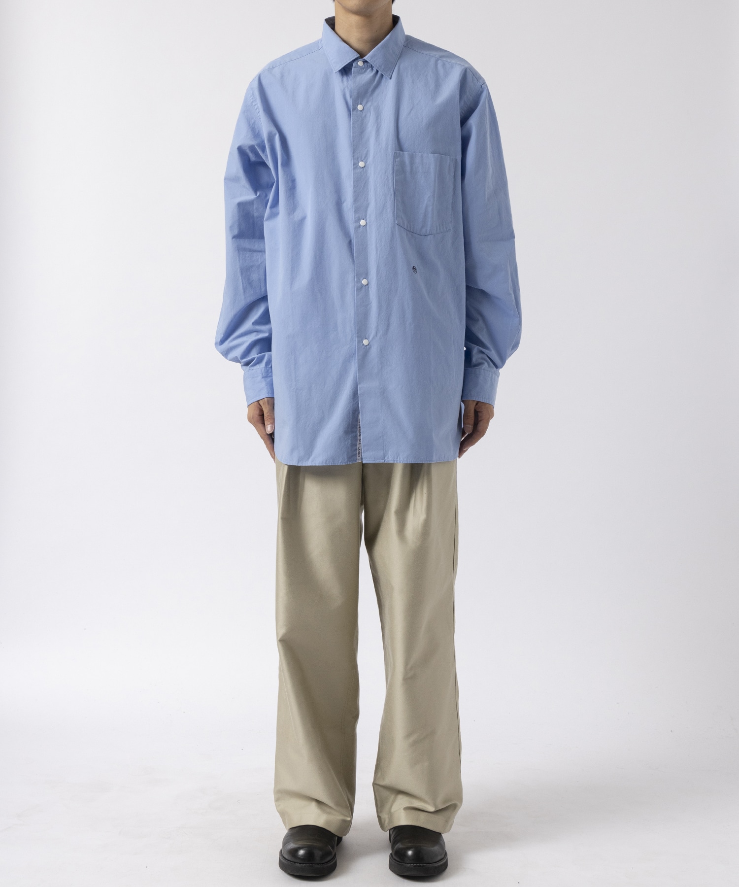 Regular Collar Wind Shirt nanamica