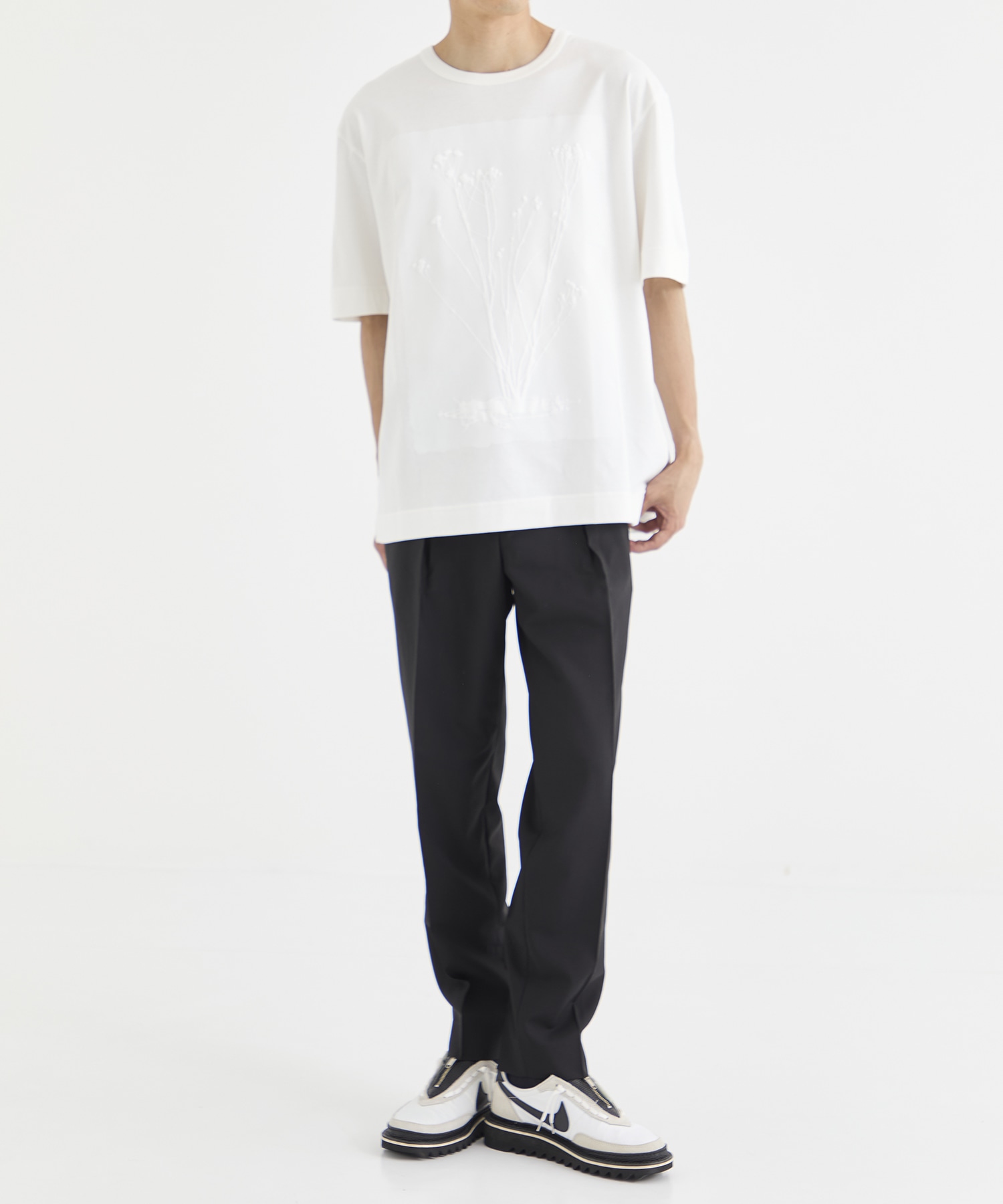 PRESSED FLOWER S/S T-SHIRTS TAAKK