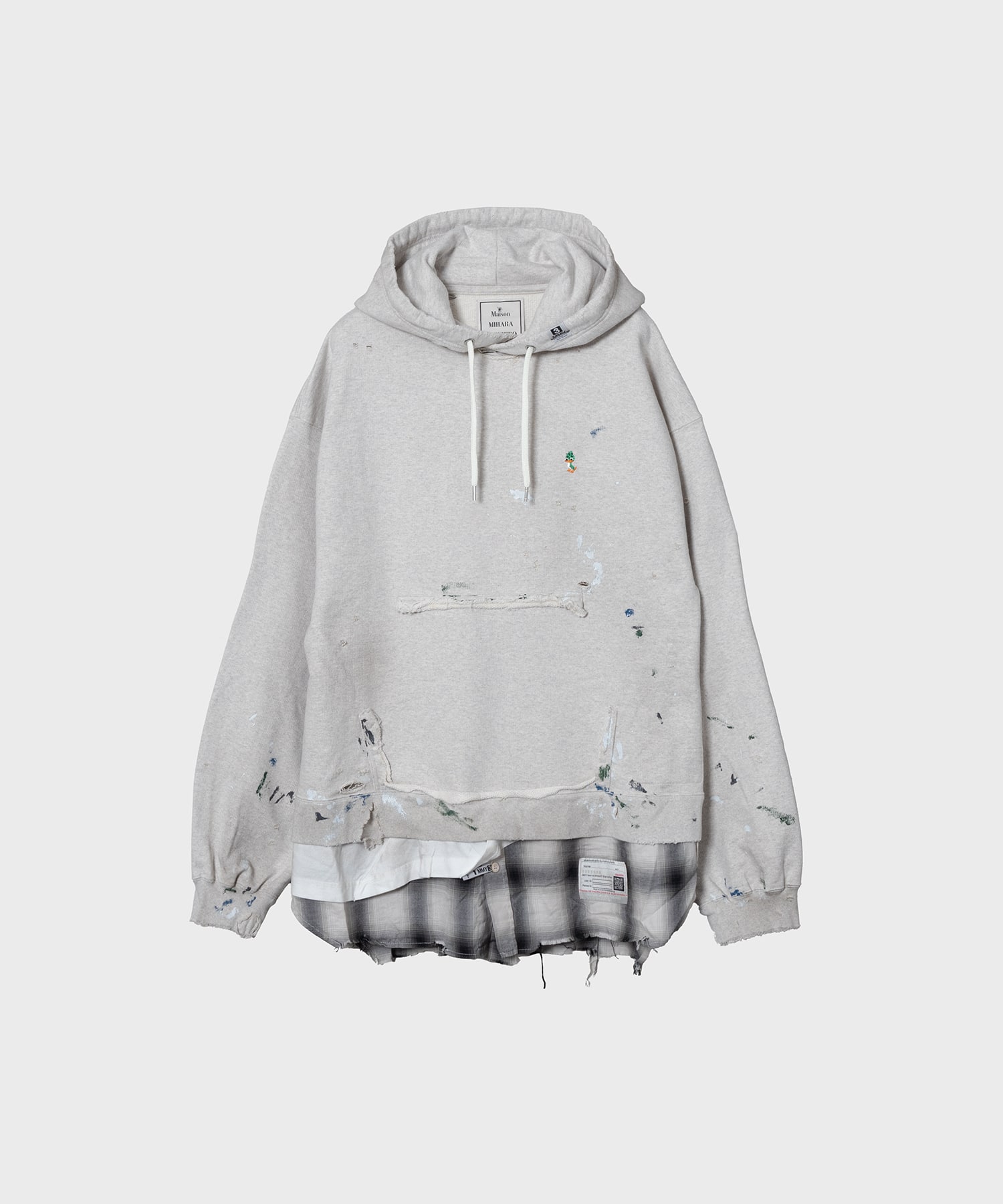 A13HD571 HOODIE Maison MIHARA YASUHIRO