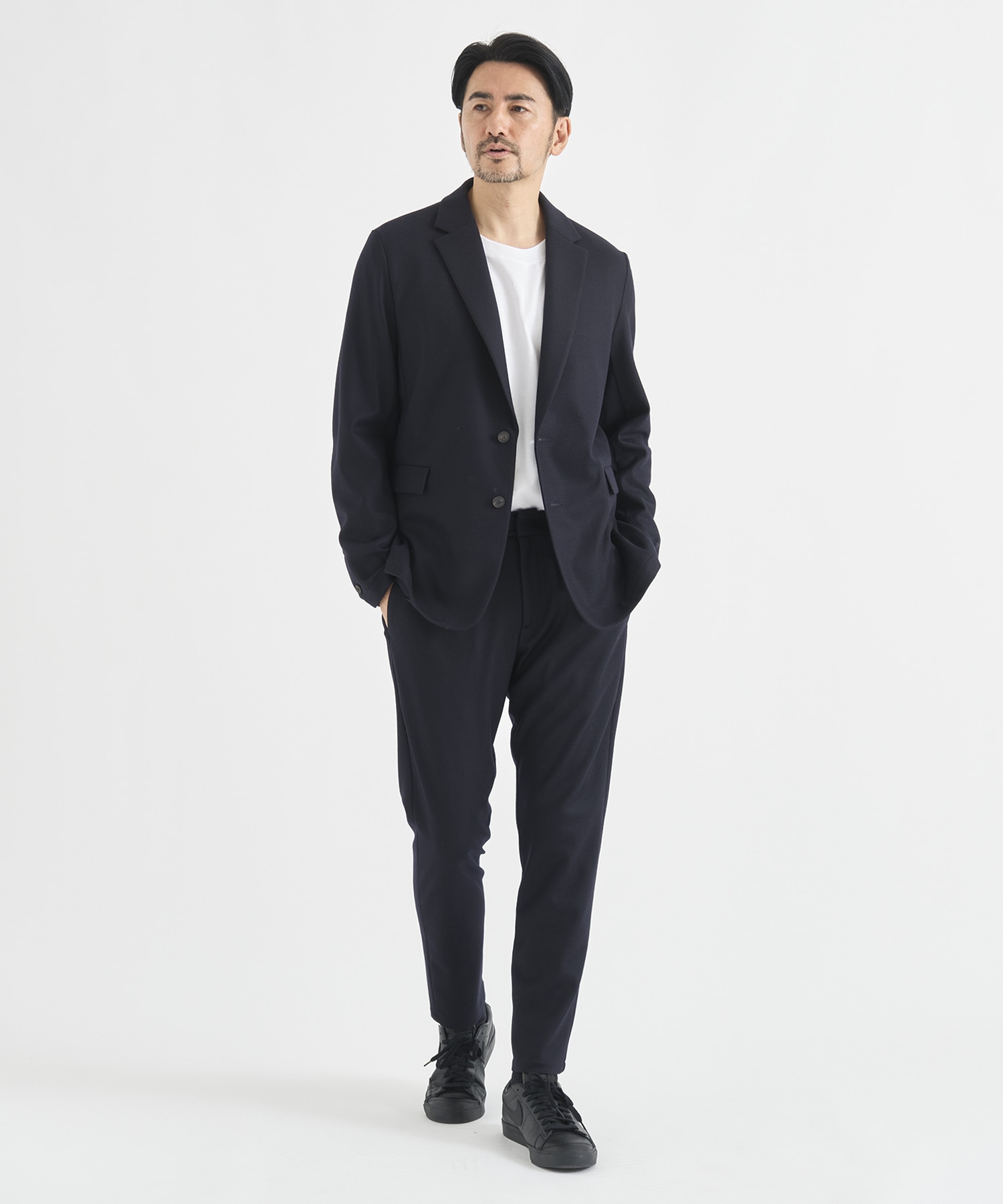 Washable Flannel Cashmere Touch Tapered Pants THE TOKYO