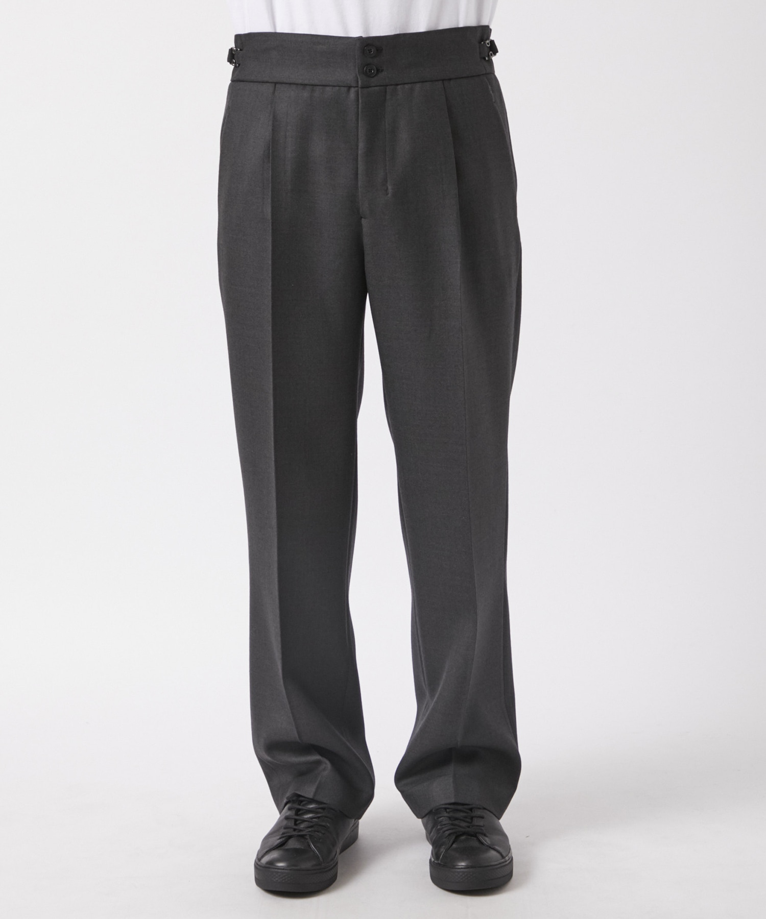 ONE TUCK STRAIGHT PANTS IRENISA