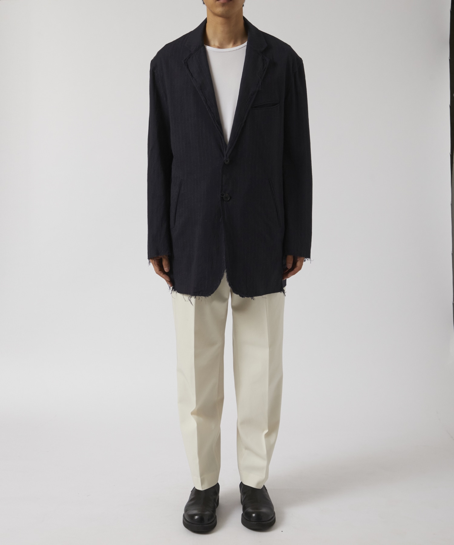 FLAT TAPERED EASY TROUSERS MARKAWARE