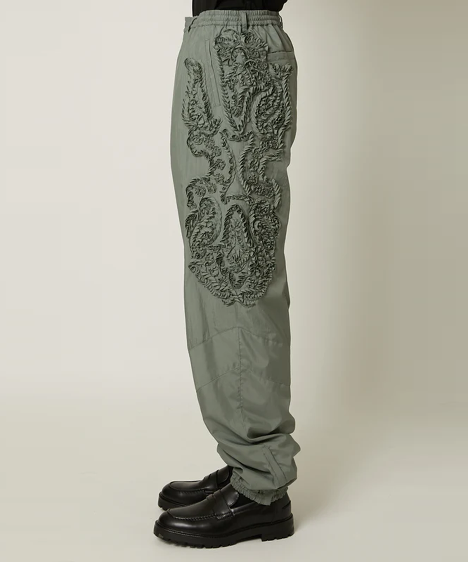 TAPE EMBROIDERY PANTS TAAKK