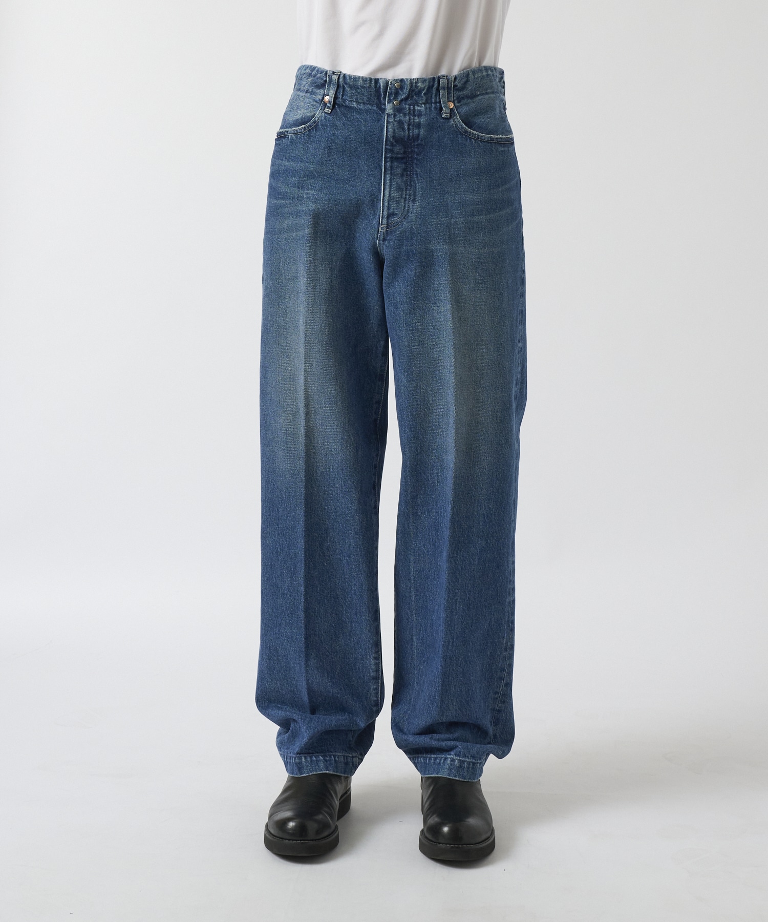 別注 THE JEAN TROUSERS VINTAGE BLUE TANAKA