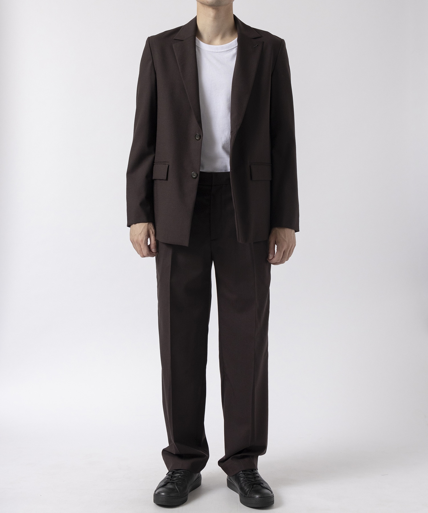 Calm Skin Easy Slim Straight Trousers THE TOKYO