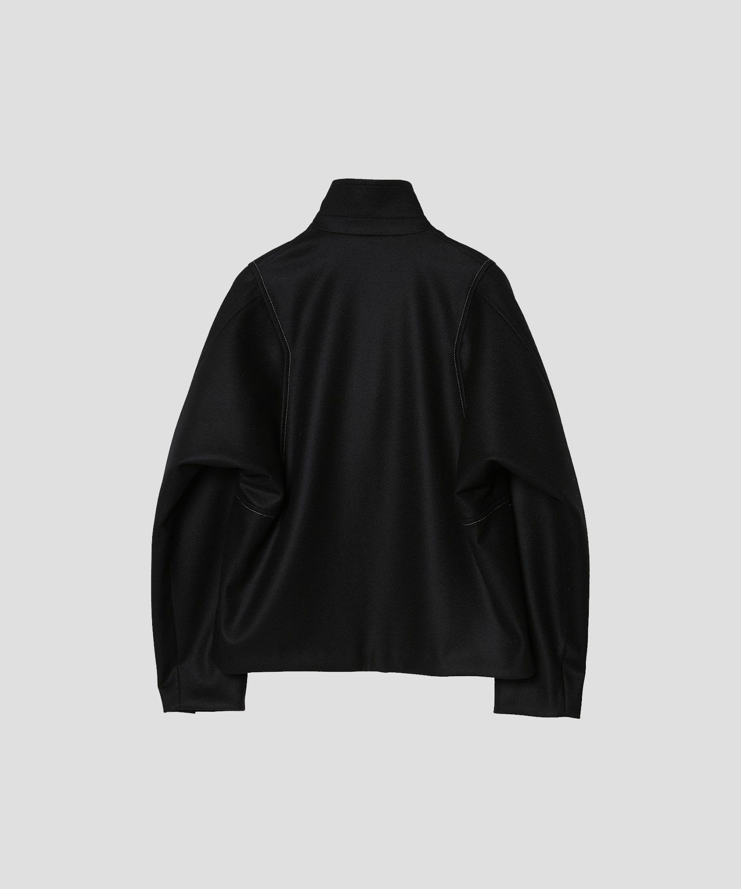 MODIFIED SLEEVE ZIP BLOUSON IRENISA