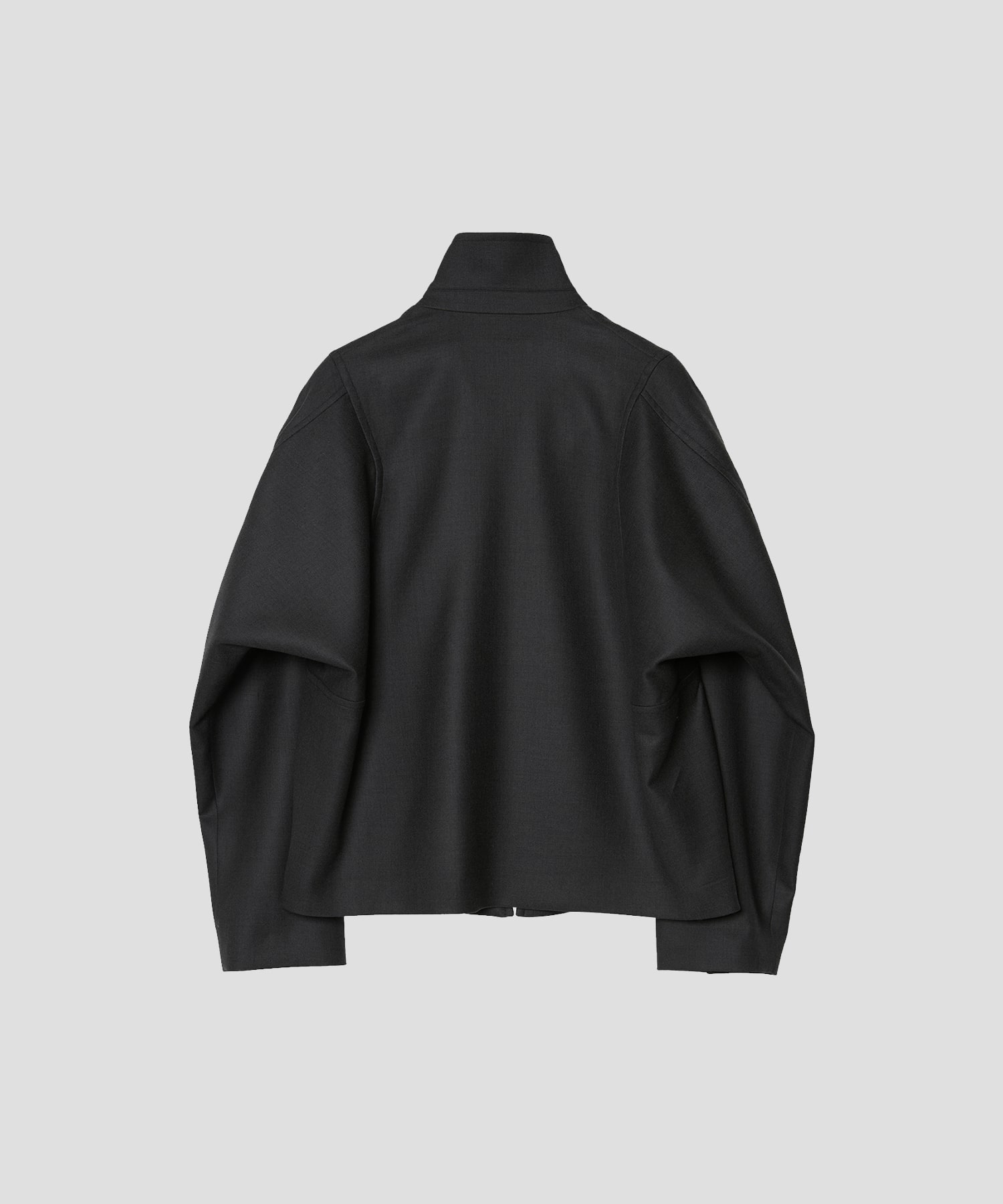 MODIFIED SLEEVE ZIP BLOUSON IRENISA