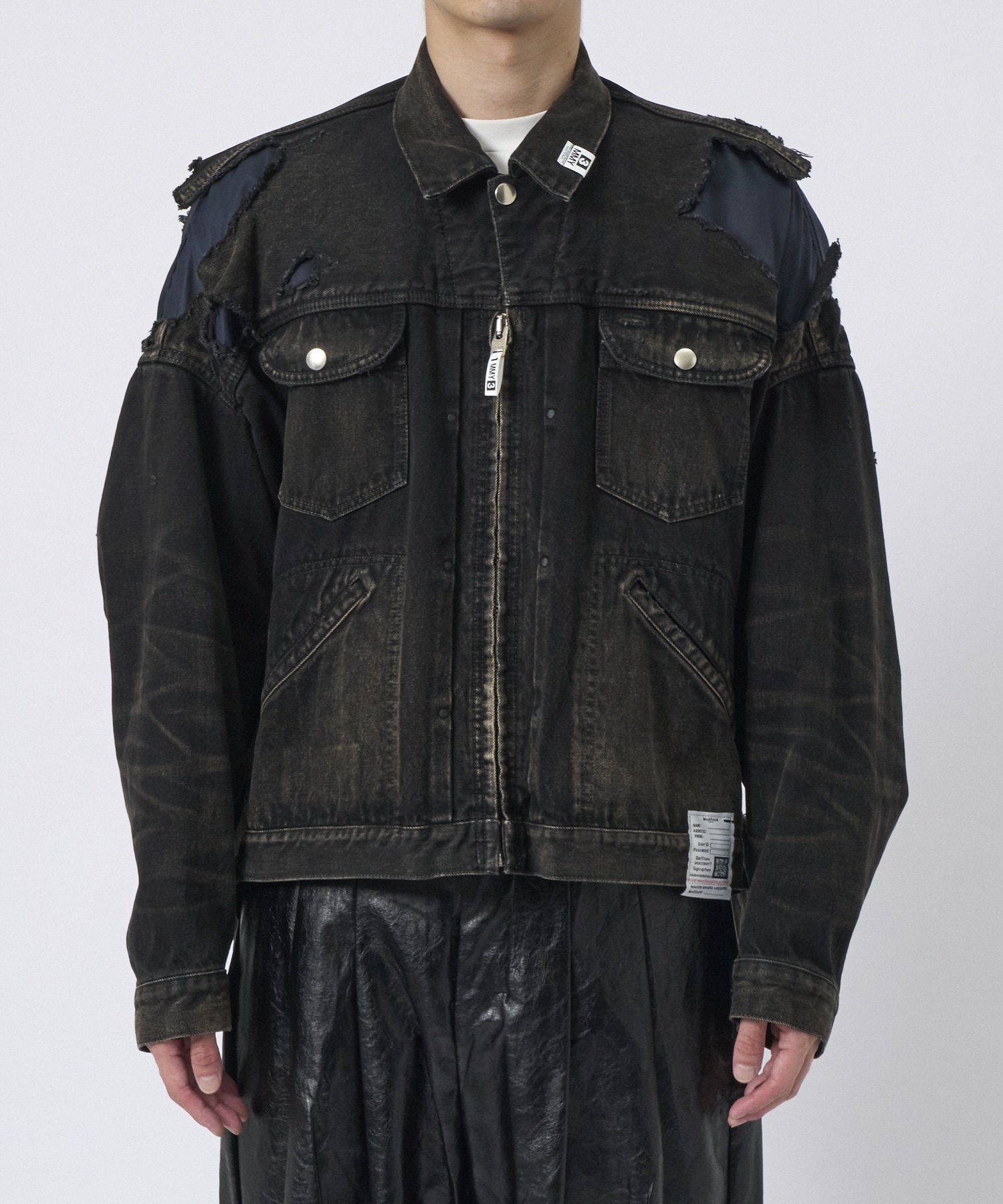 J13BL121 JACKET Maison MIHARA YASUHIRO