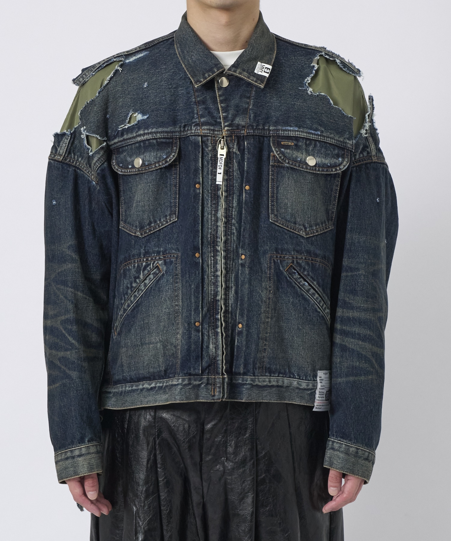 J13BL121 JACKET Maison MIHARA YASUHIRO