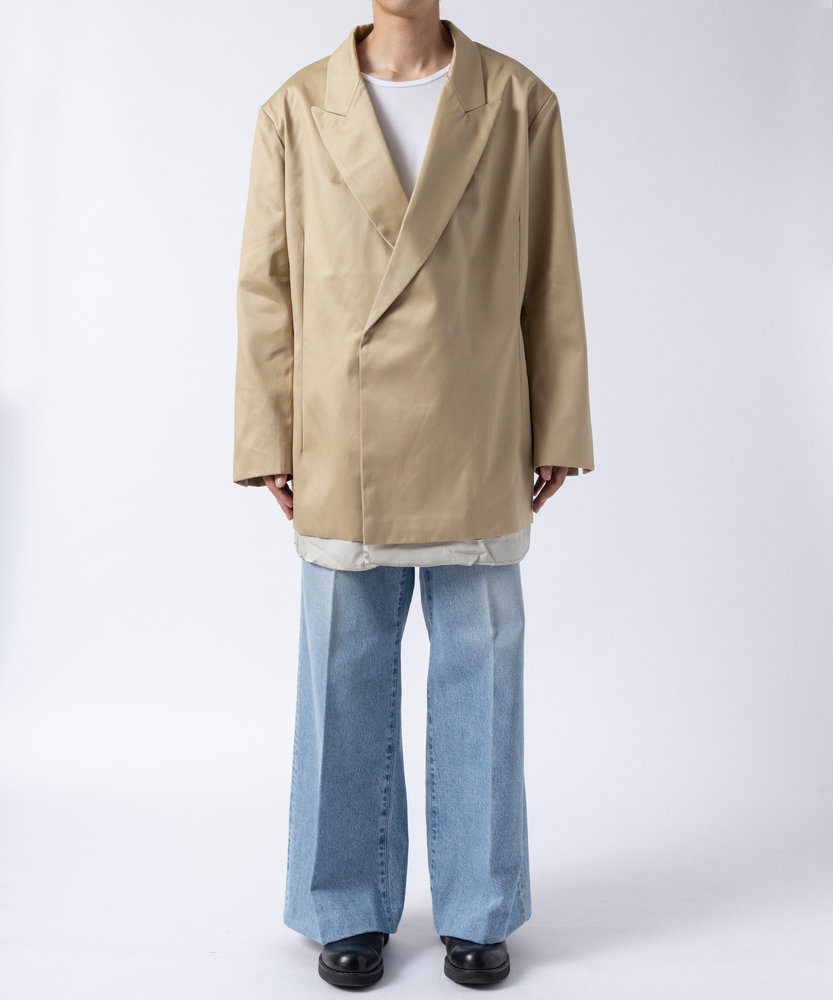 TAILORED JACKET KHAKI TANAKA