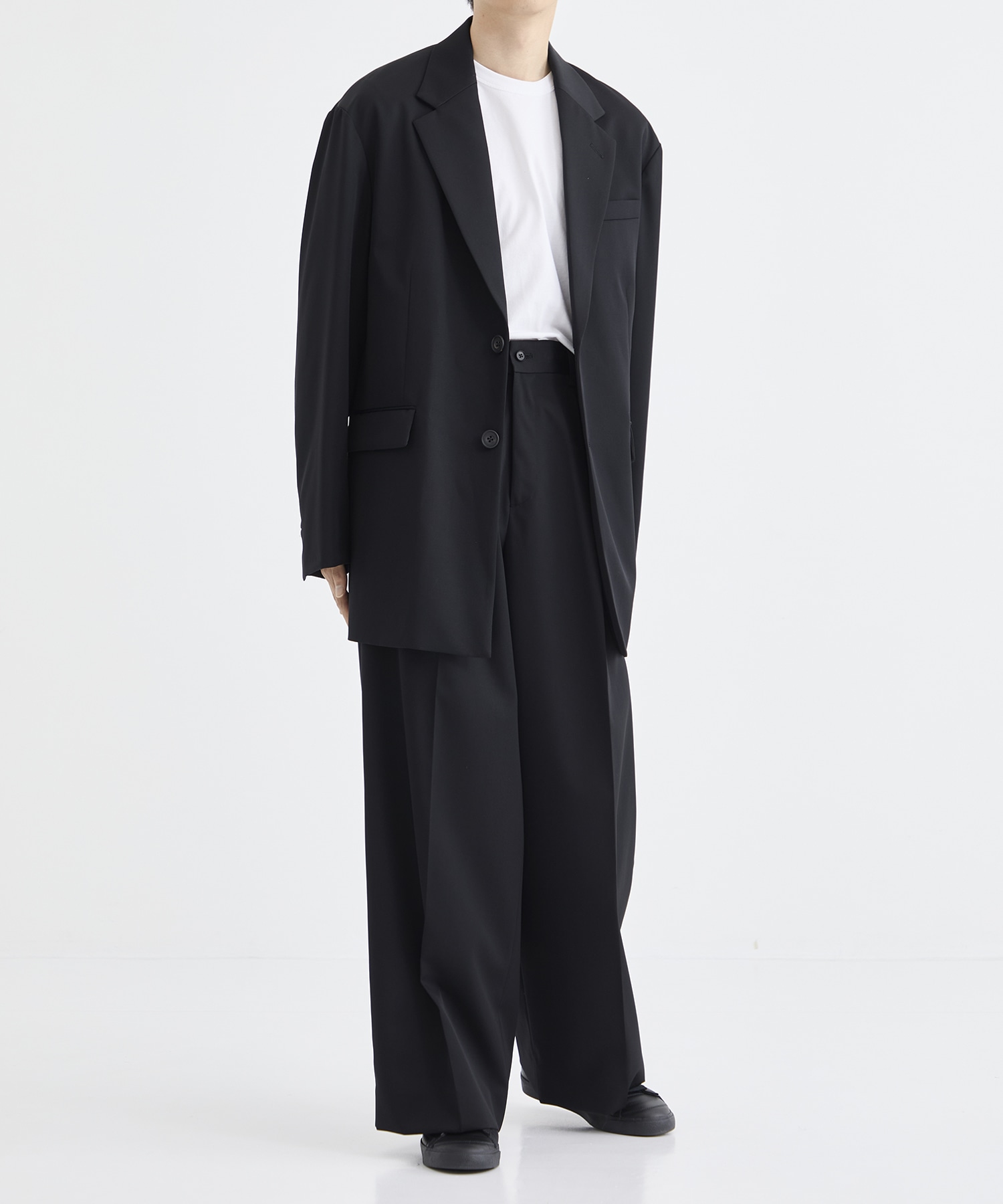 OVERSIZED SINGLE BREASTED LONG JACKET ssstein