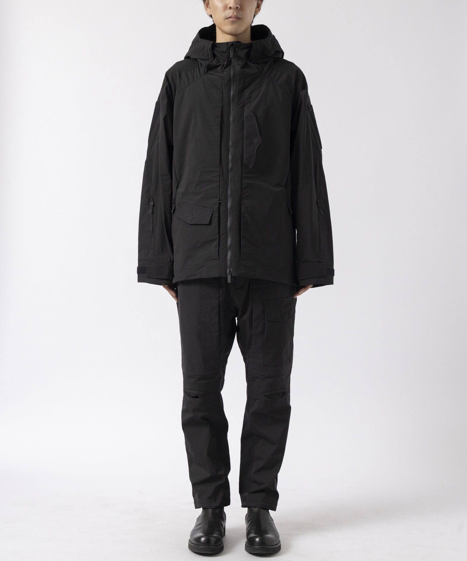 ×NEXUSVII HOODED LUGGAGE PARKA White Mountaineering