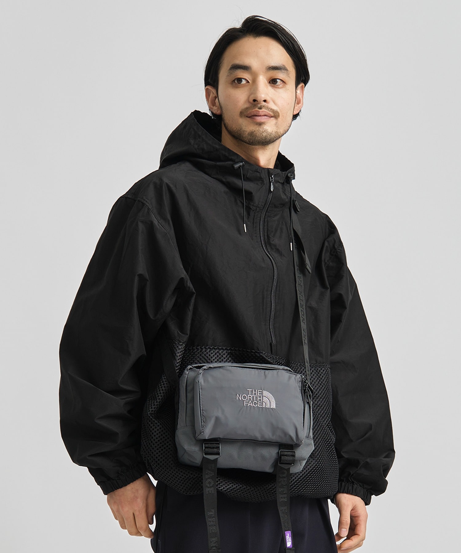 CORDURA Nylon Shoulder Bag THE NORTH FACE PURPLE LABEL