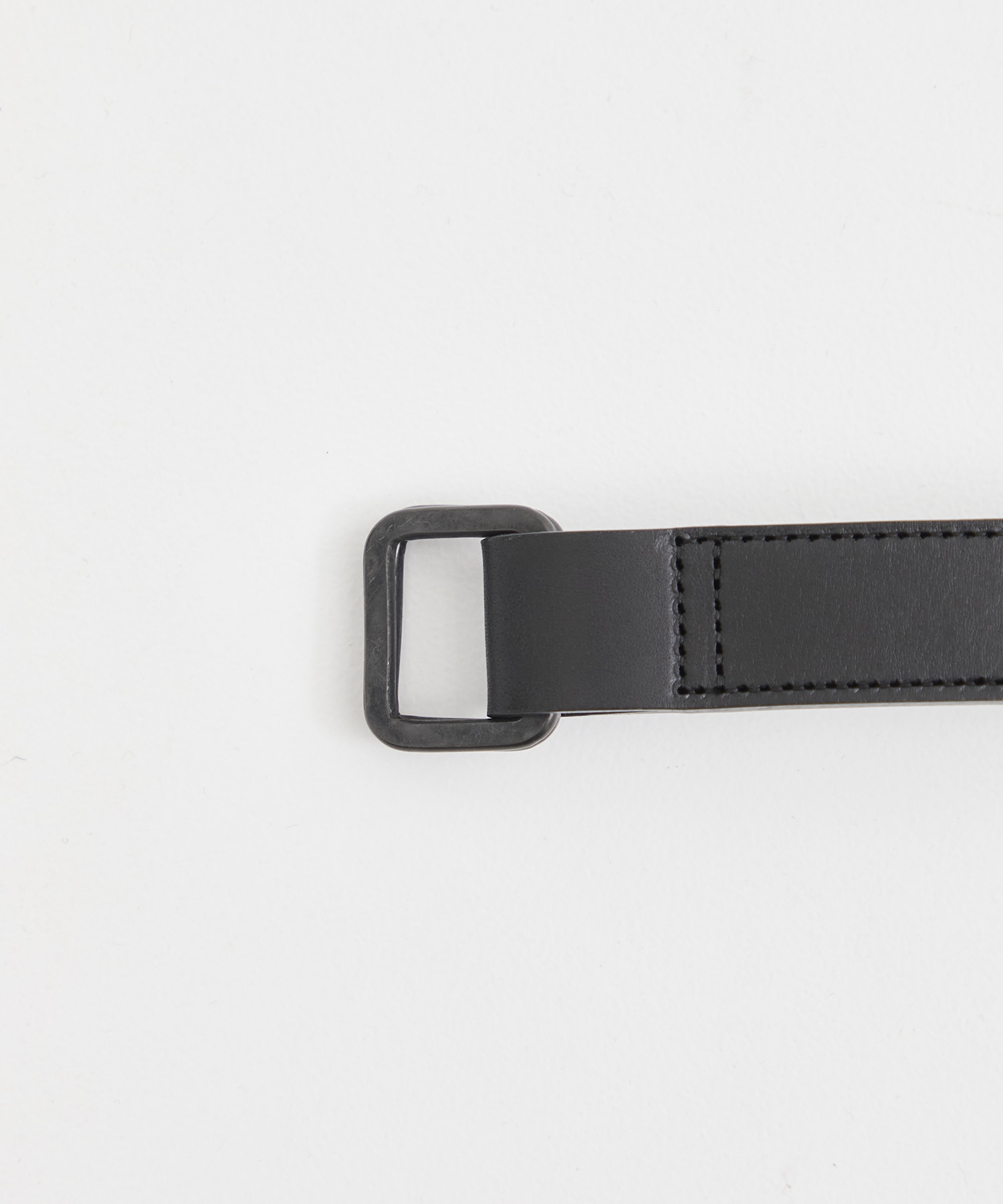 LEATHER BELT（RECTANGLE BUCKLES） ssstein