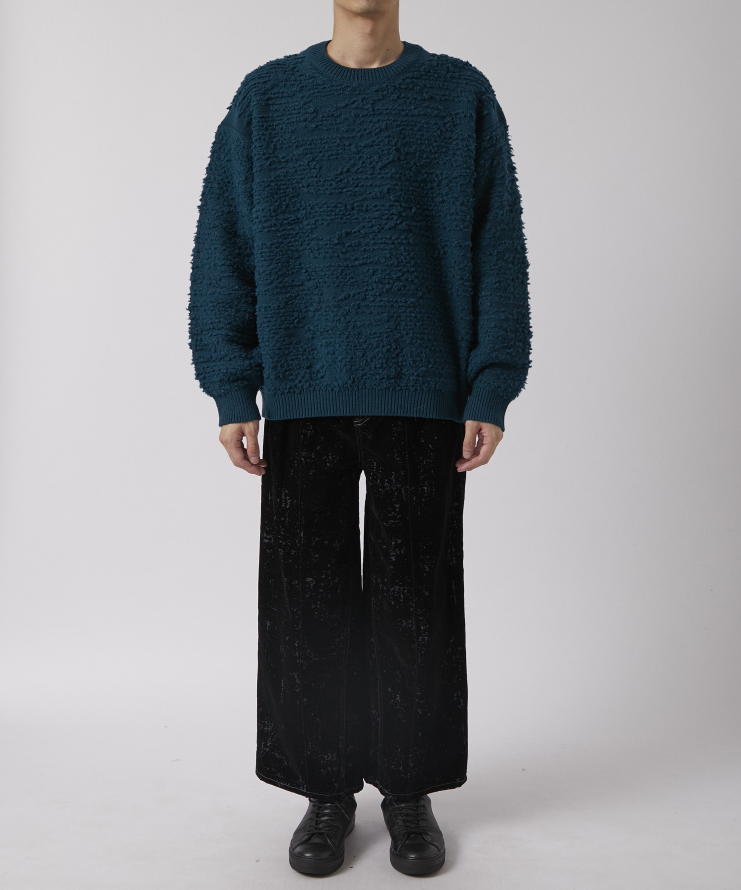 CREWNECK SWEATER YOKE