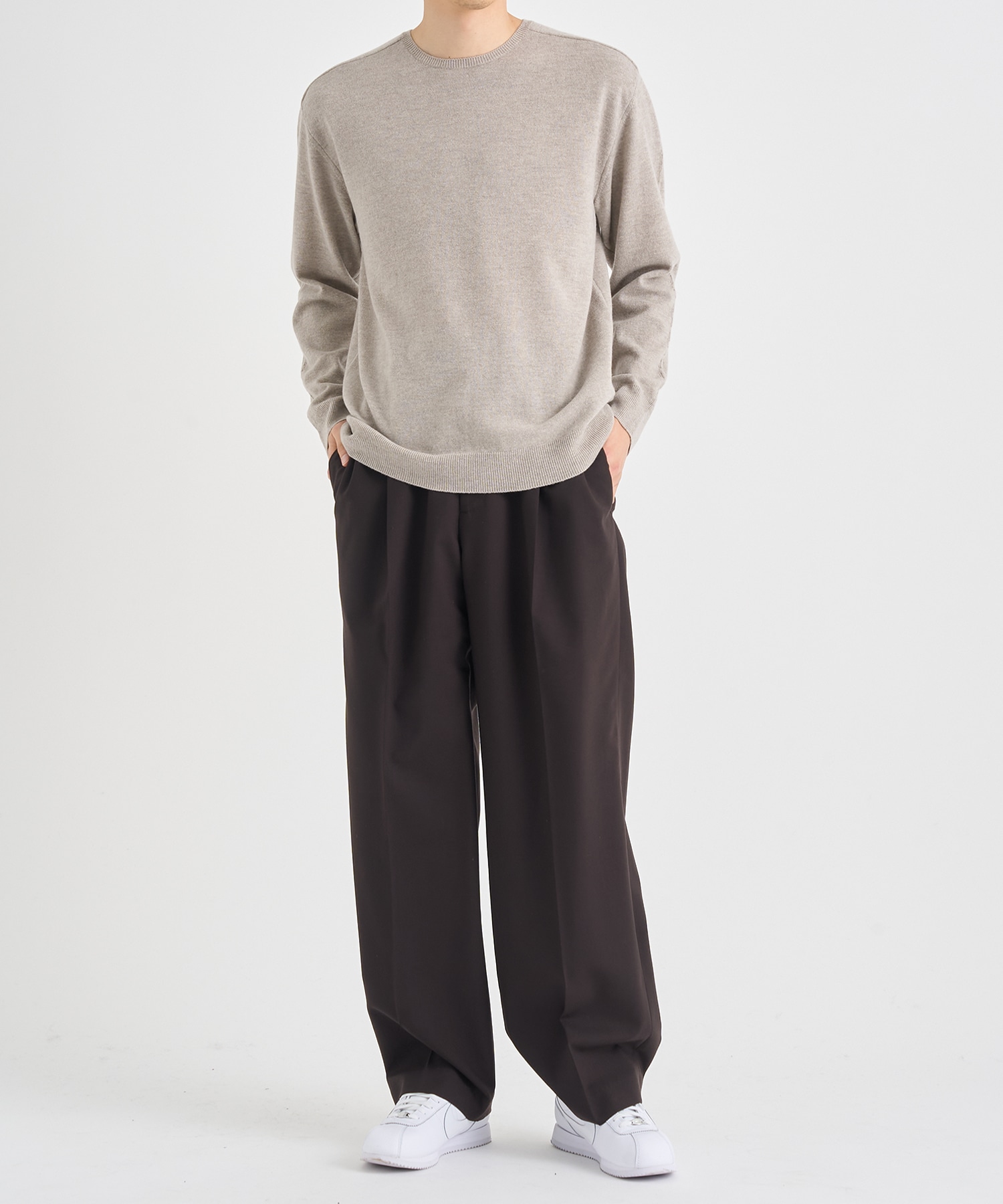 Ensemble Woolen Knit C/N PO THE TOKYO