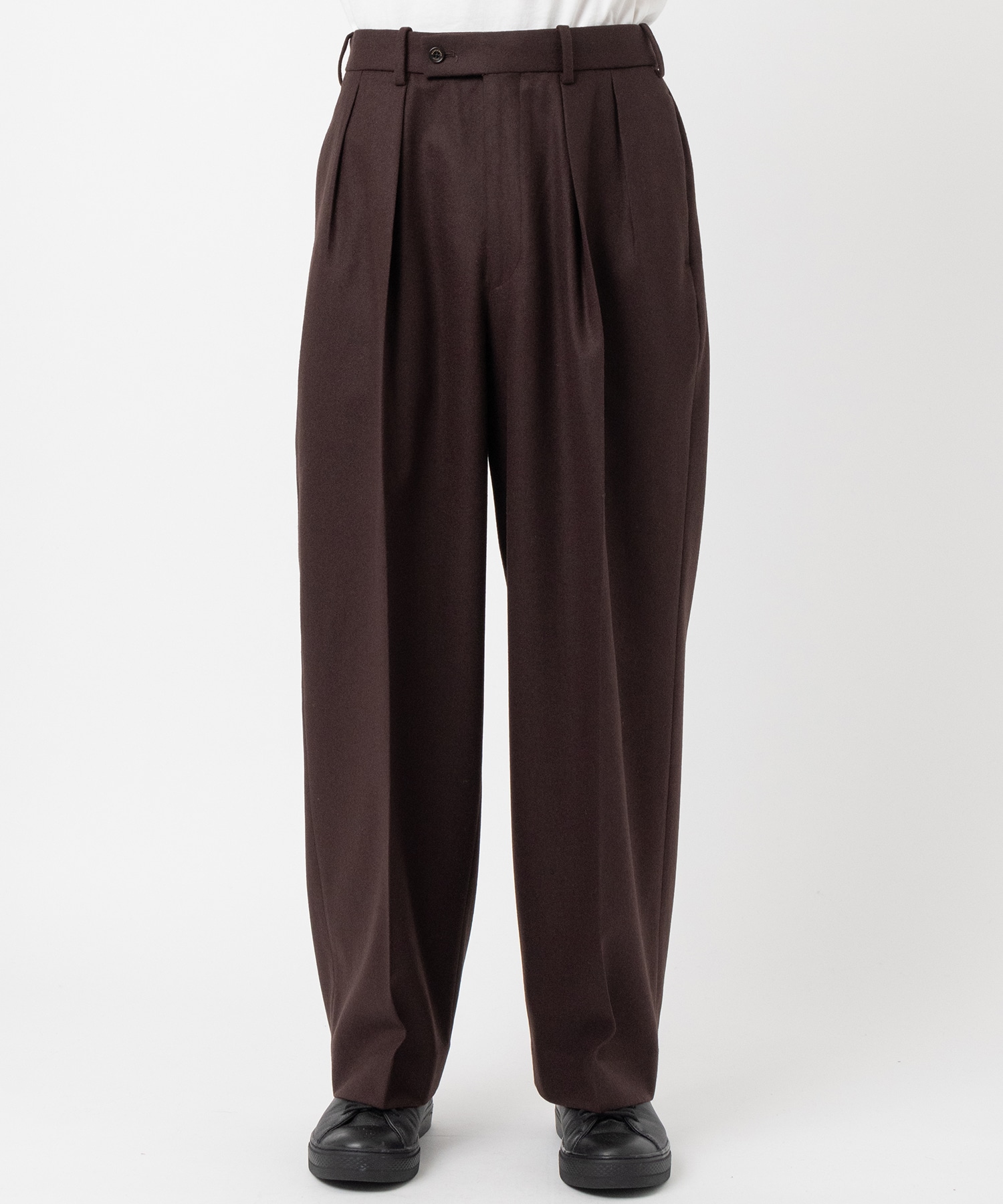 DOUBLE PLEATED TROUSERS MARKAWARE