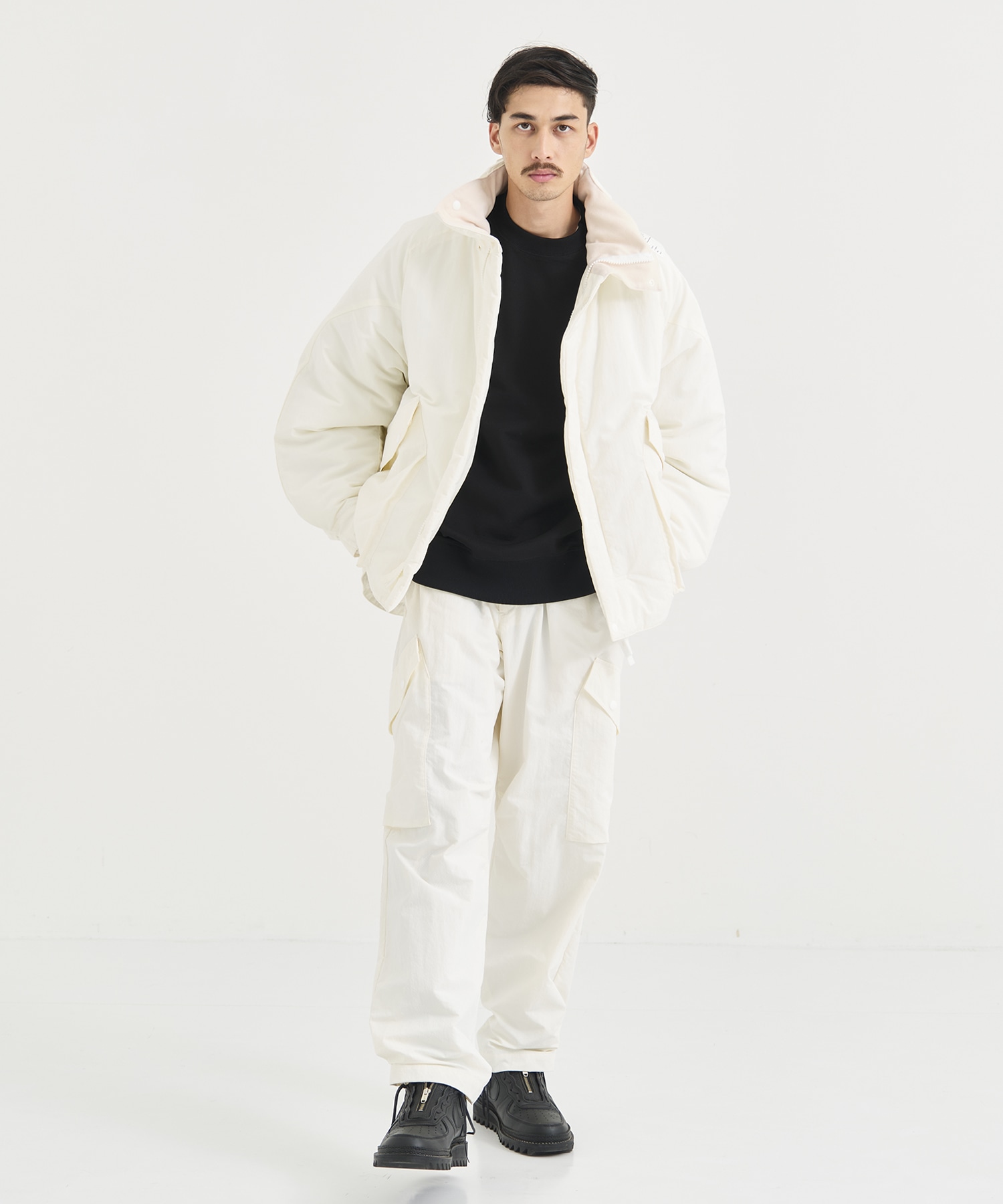 別注 9242-BL01-001 BLOUSON WHITE EDITION N.HOOLYWOOD