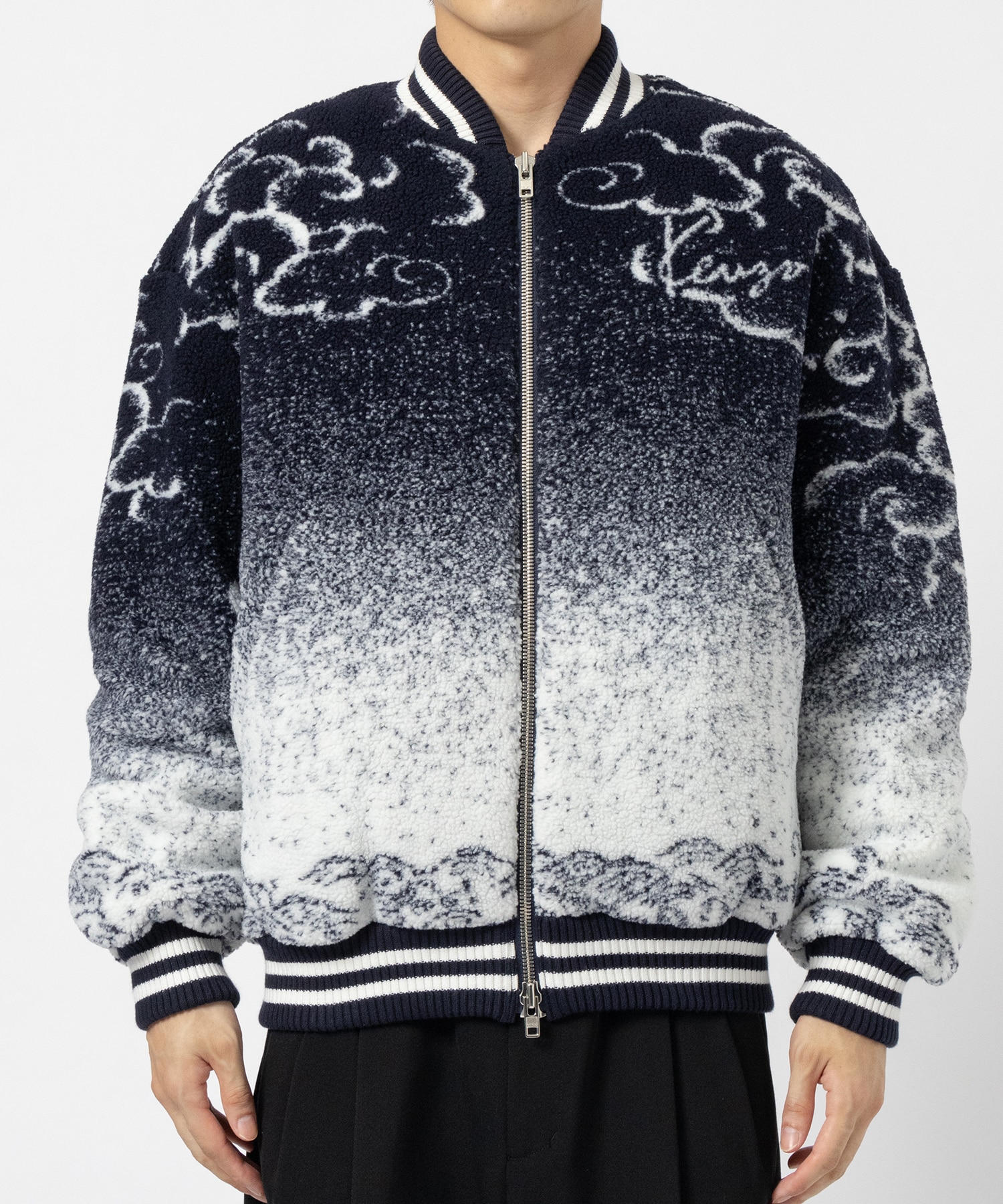 FE68BL2004FA KENZO CLOUD TIGER BOMBER KENZO