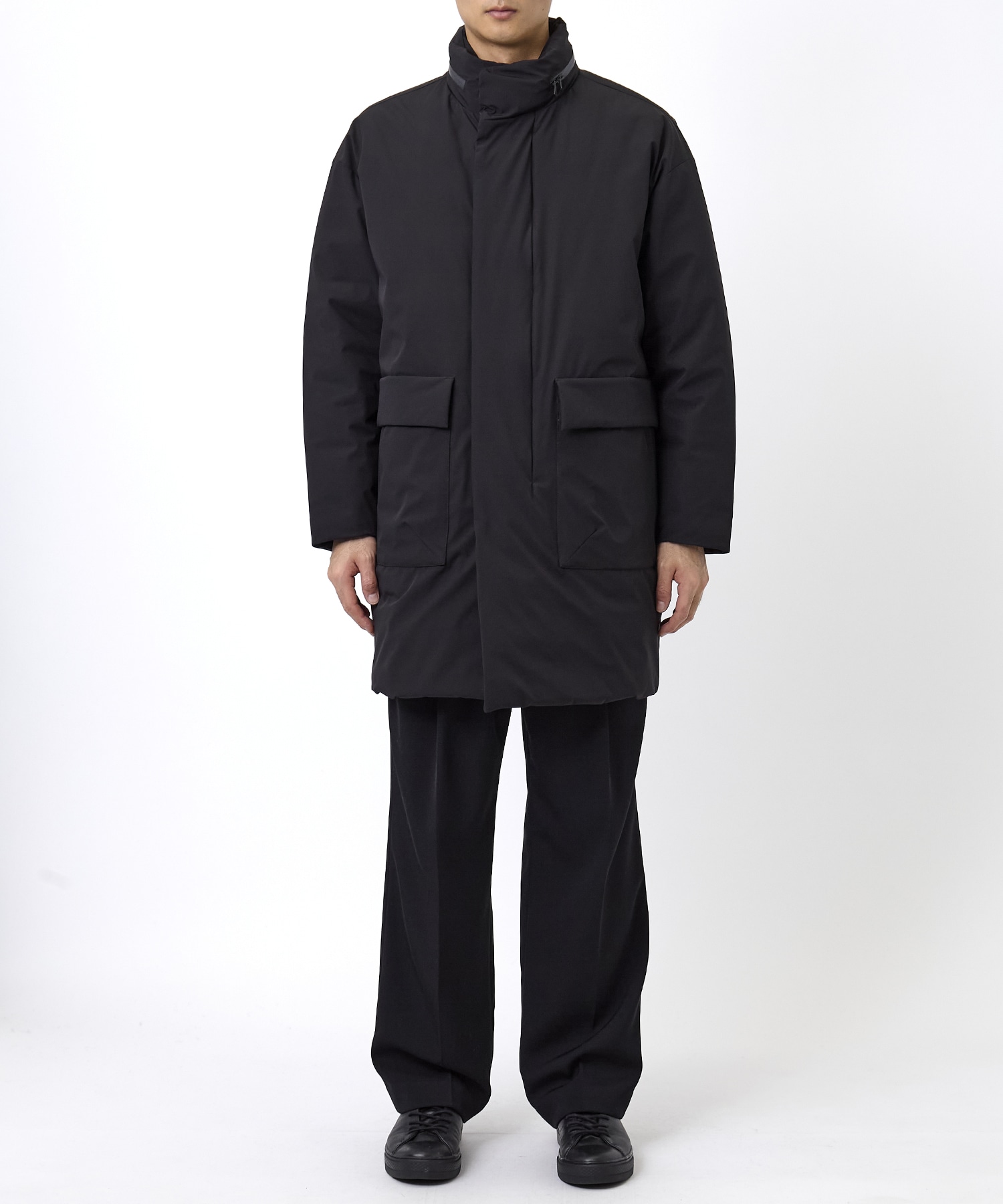 3L LIGHT TAFFETA UTILITY DOWN COAT ATTACHMENT