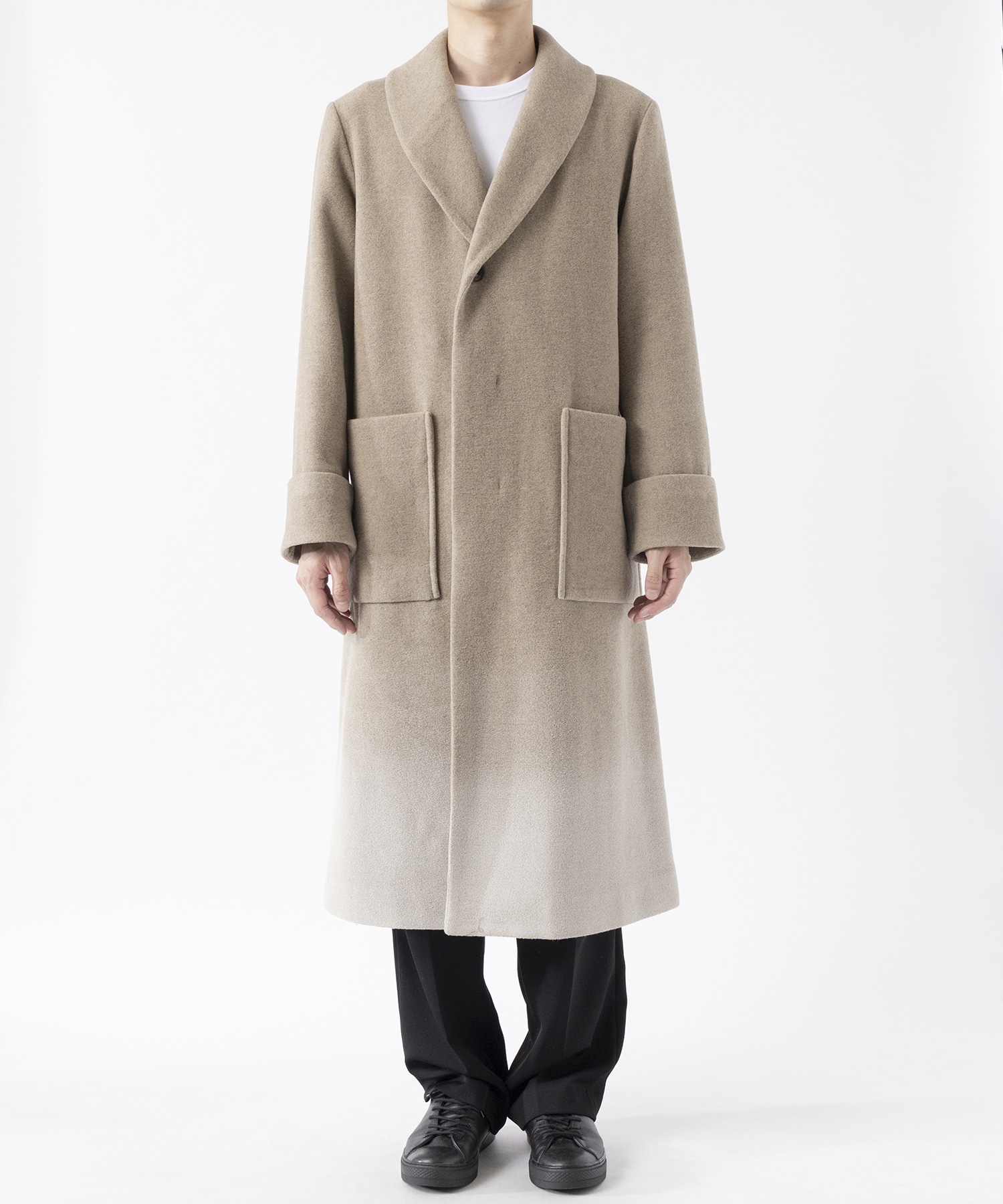 SHAWL COLLAR COAT IRENISA