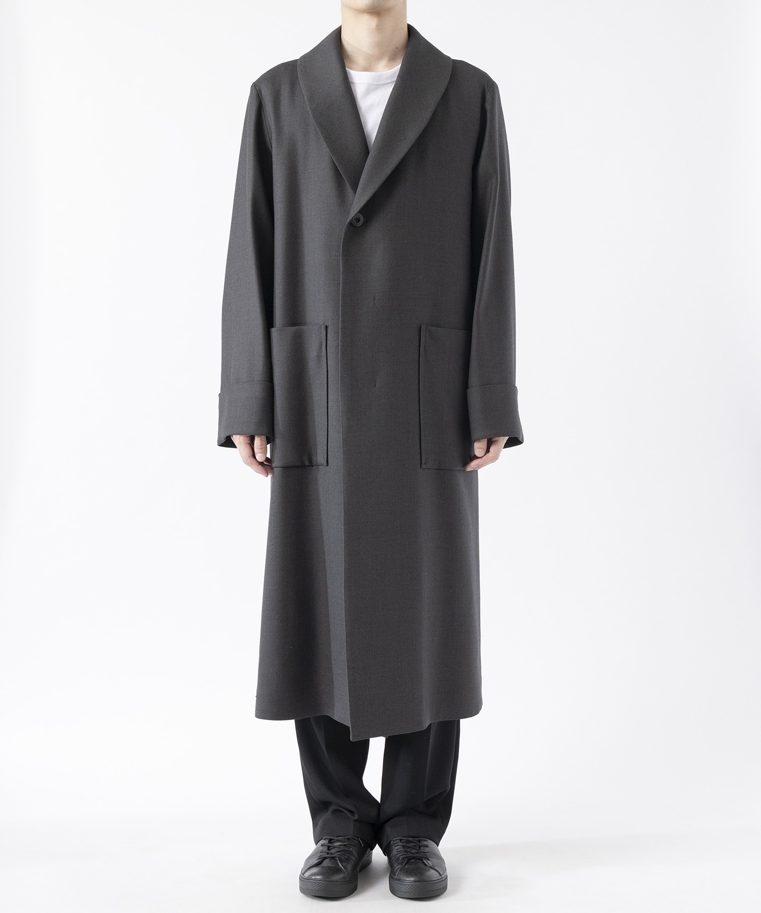 SHAWL COLLAR COAT IRENISA